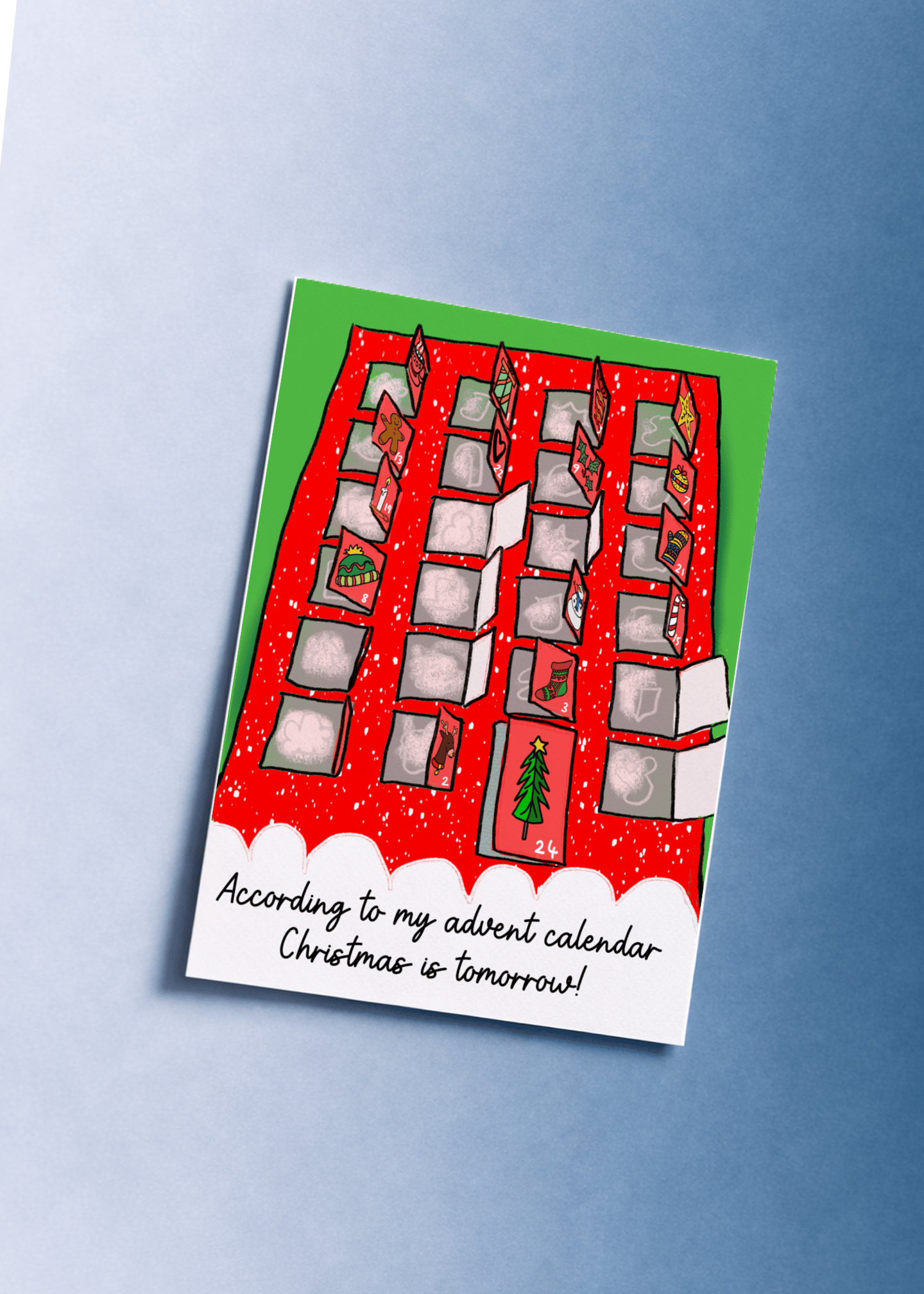 Christmas Is Tomorrow mockup 1