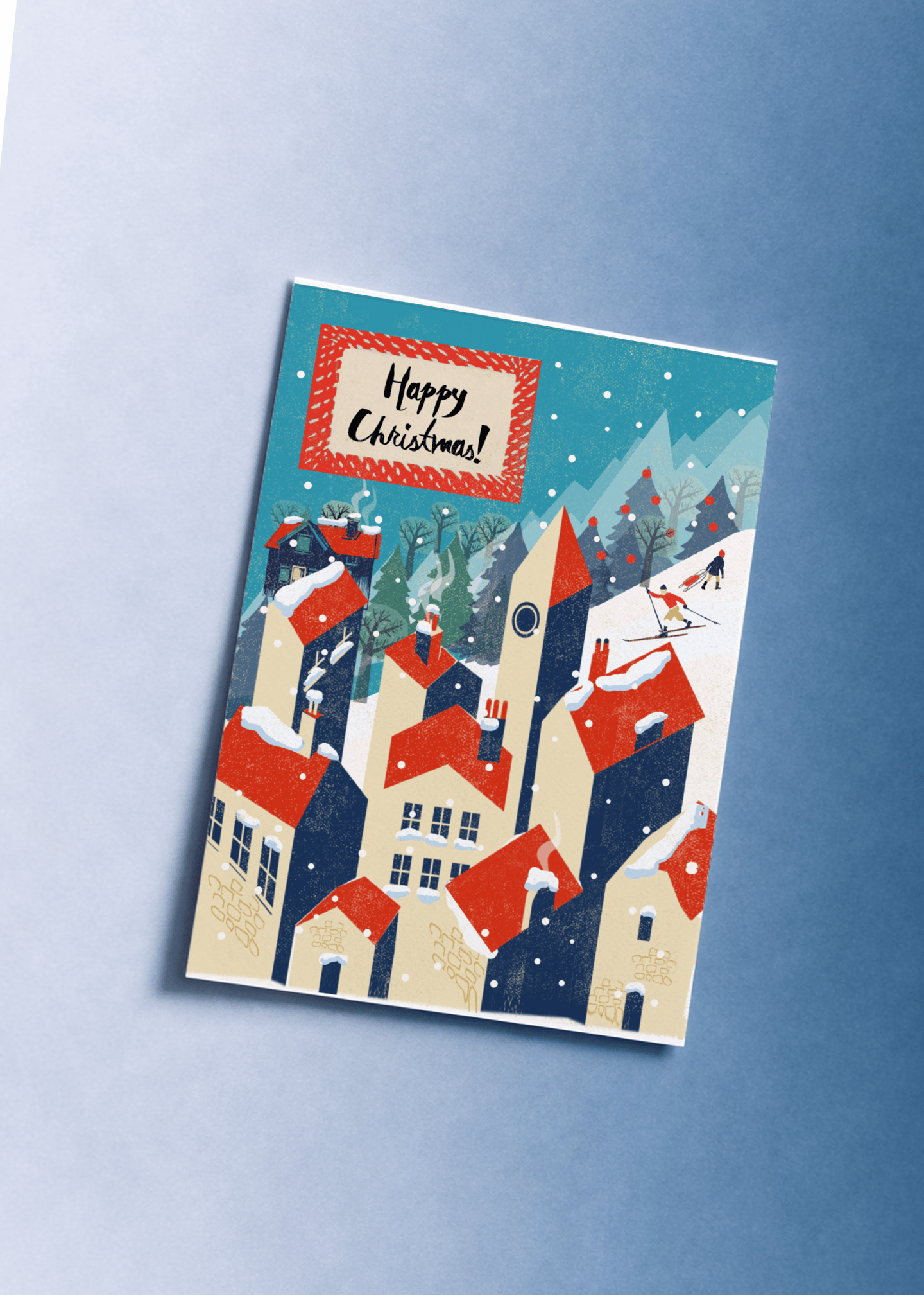 Winter Village Christmas mockup 1