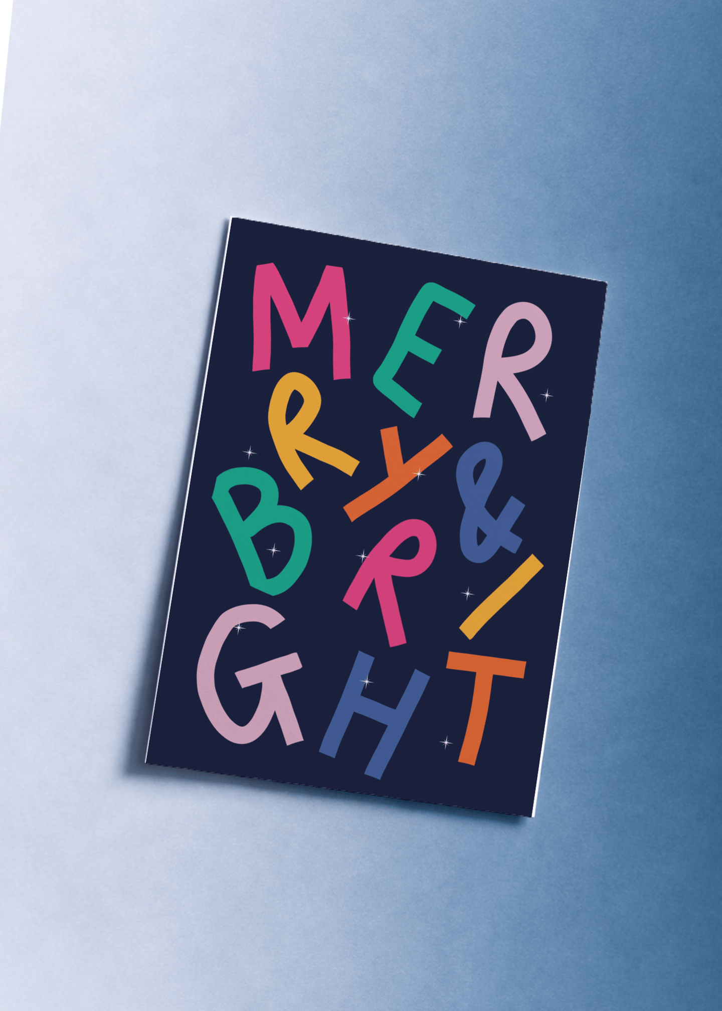Merry & Bright Christmas mockup 1