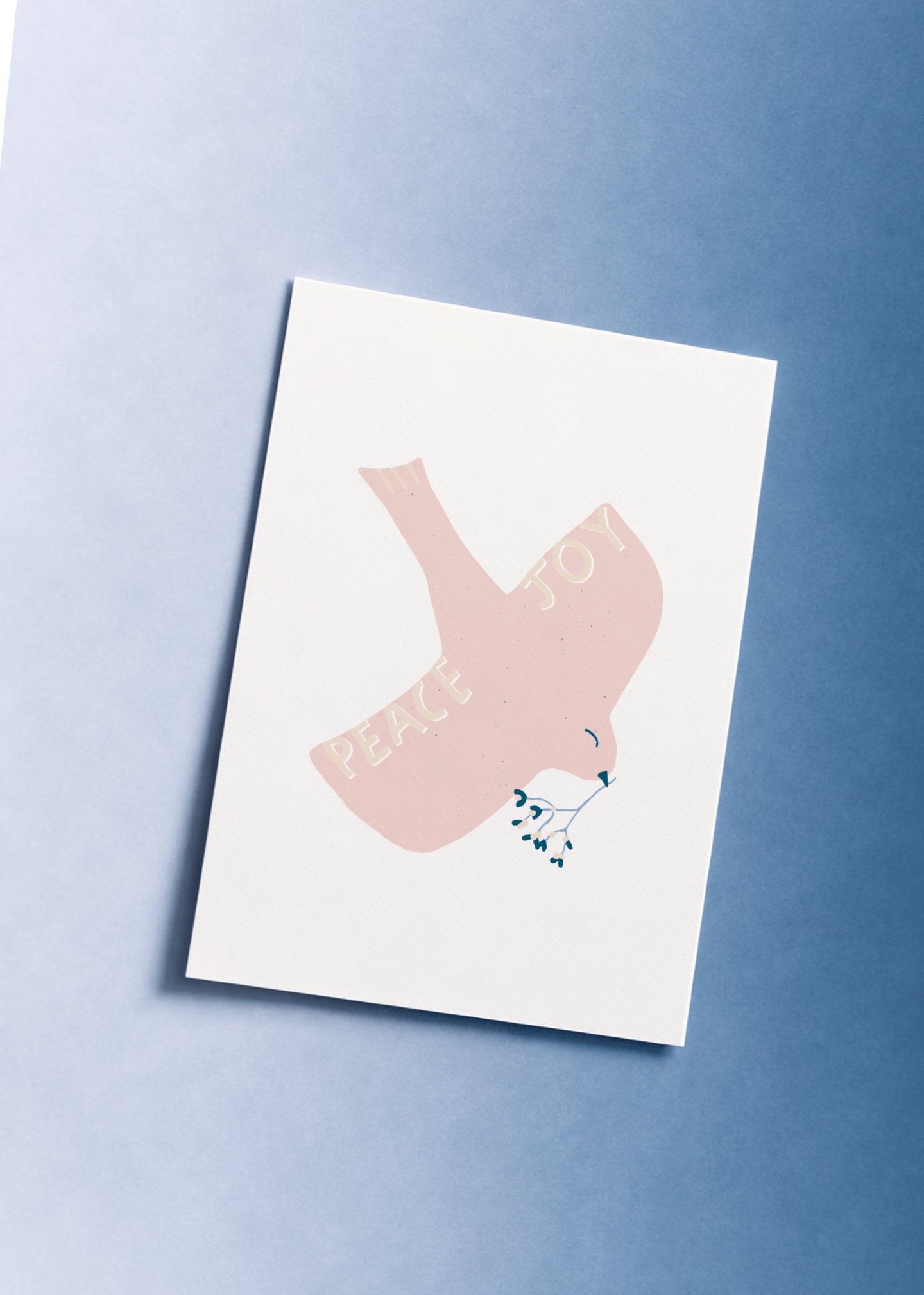 Peace and Joy Dove mockup 1
