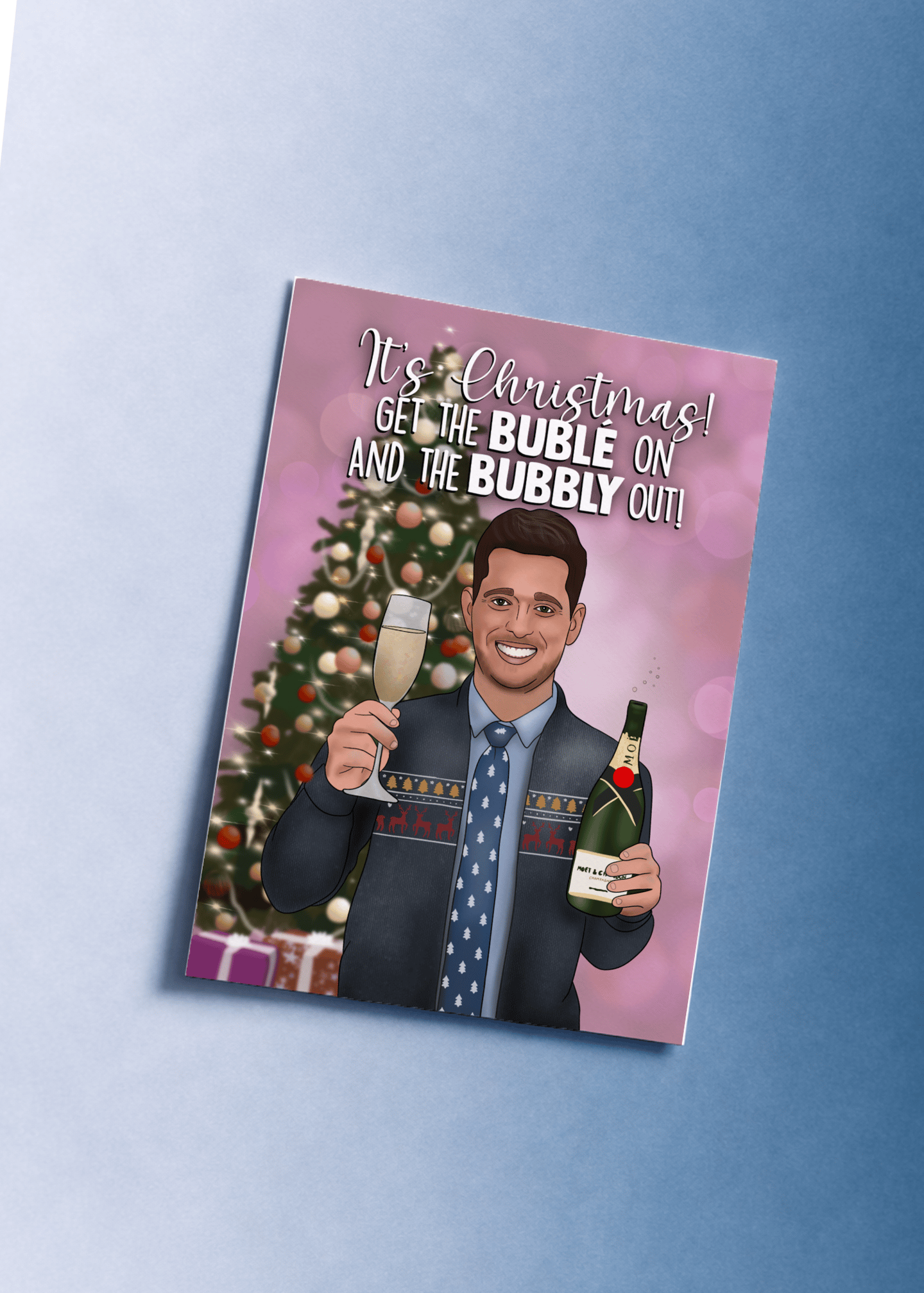 Bublé and Bubbly Christmas mockup 1