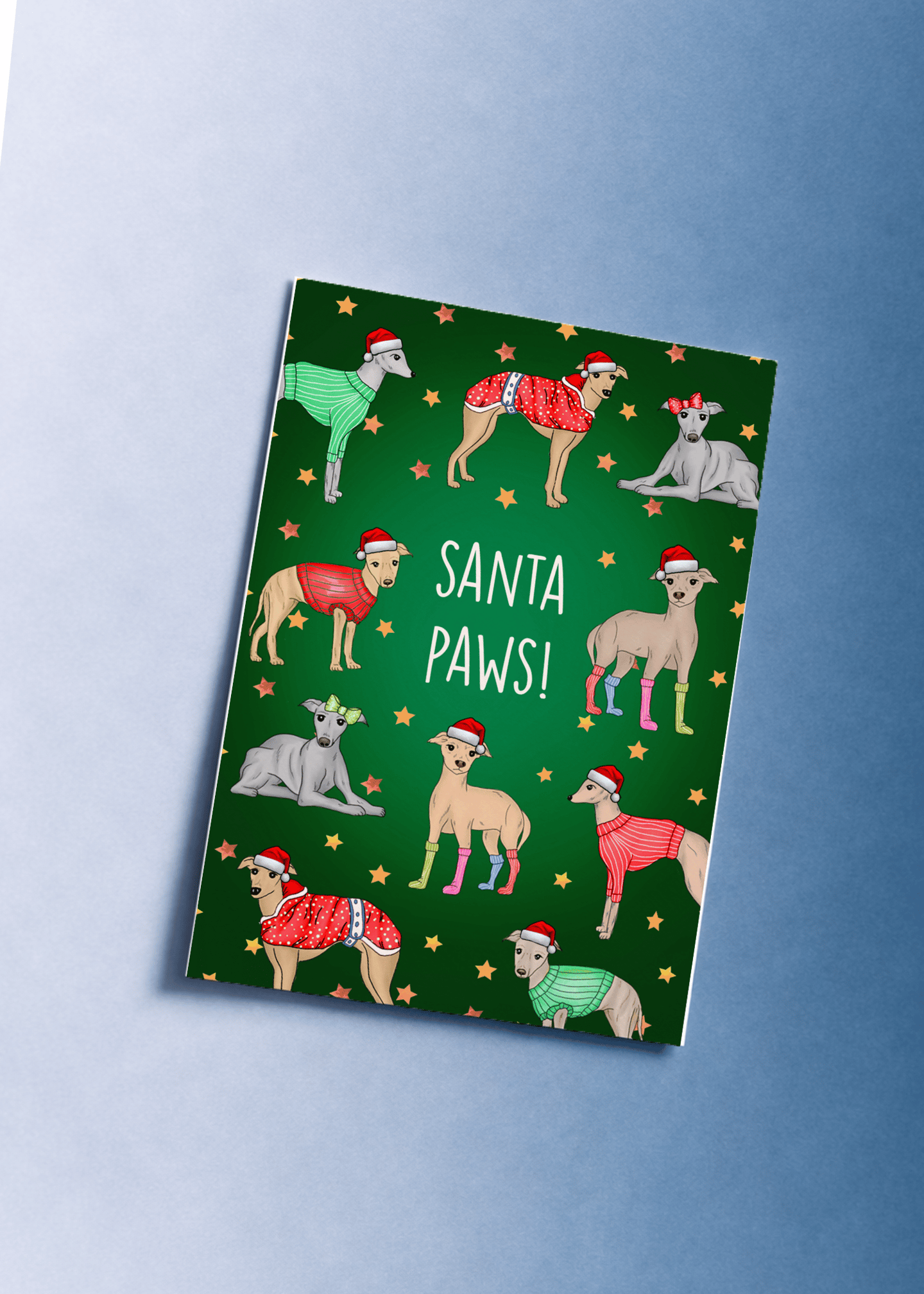 Santa Paws Christmas mockup 1