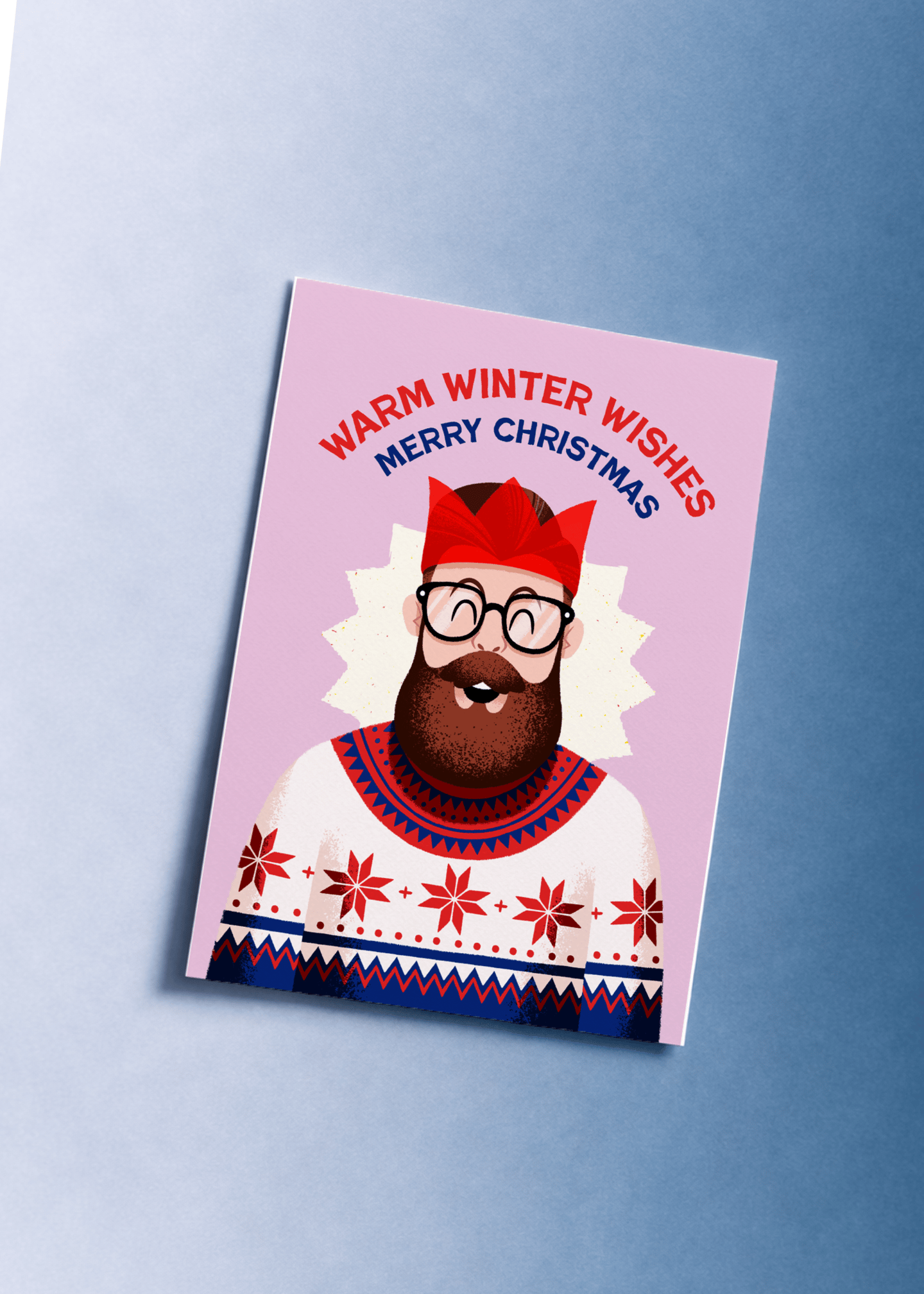 Warm Winter Wishes Christmas mockup 1