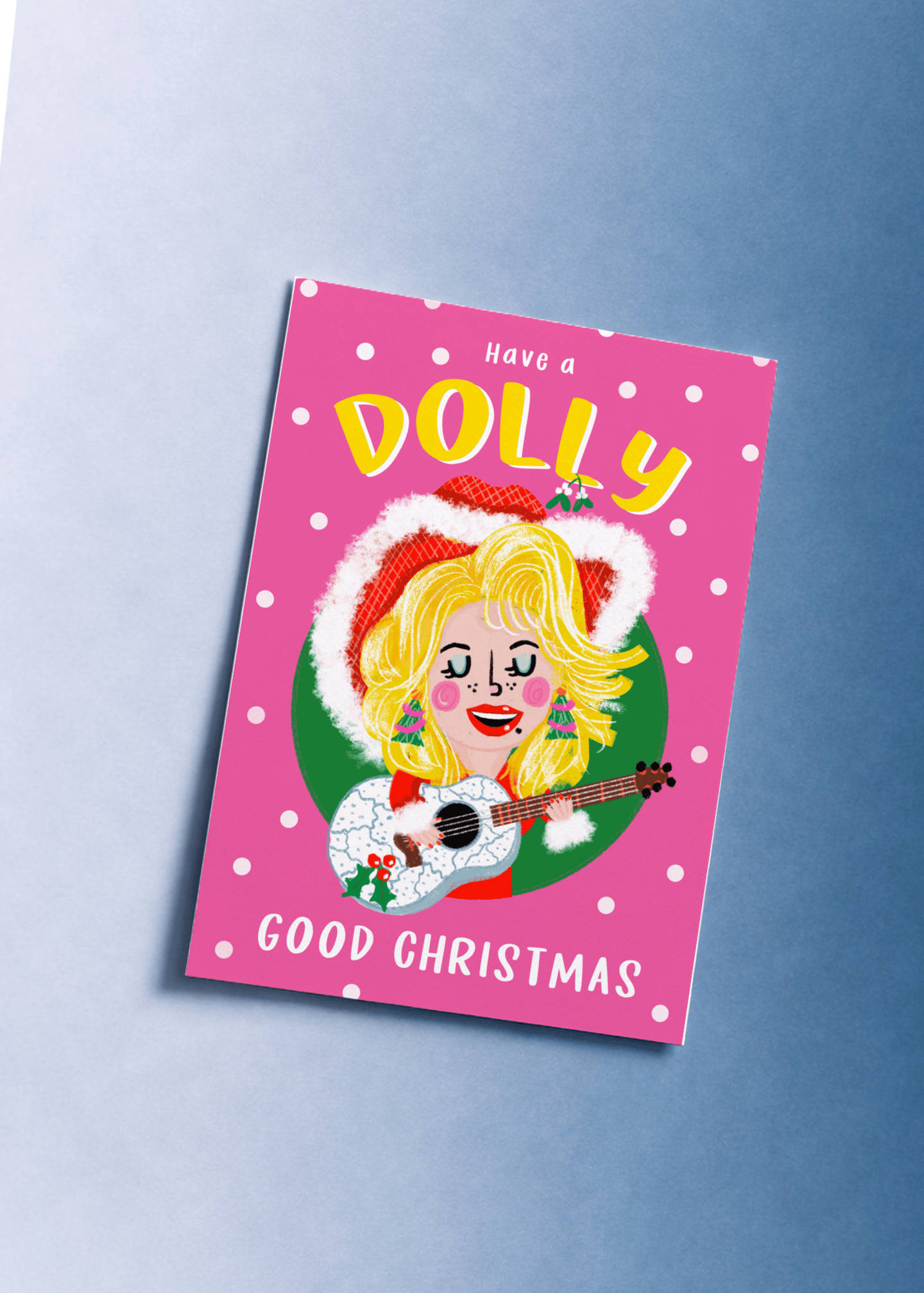 Dolly Christmas Card mockup 1