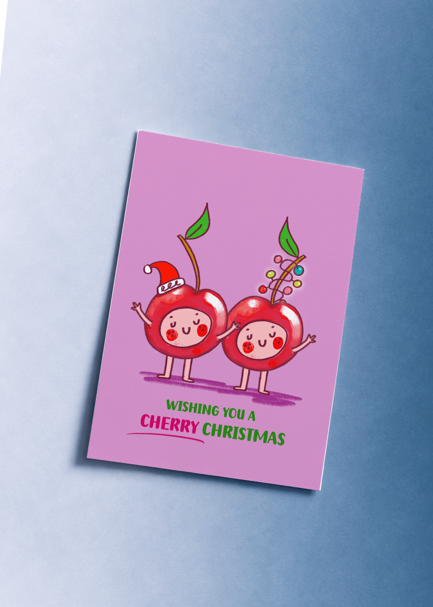 Wishing You a Cherry Christmas mockup 1