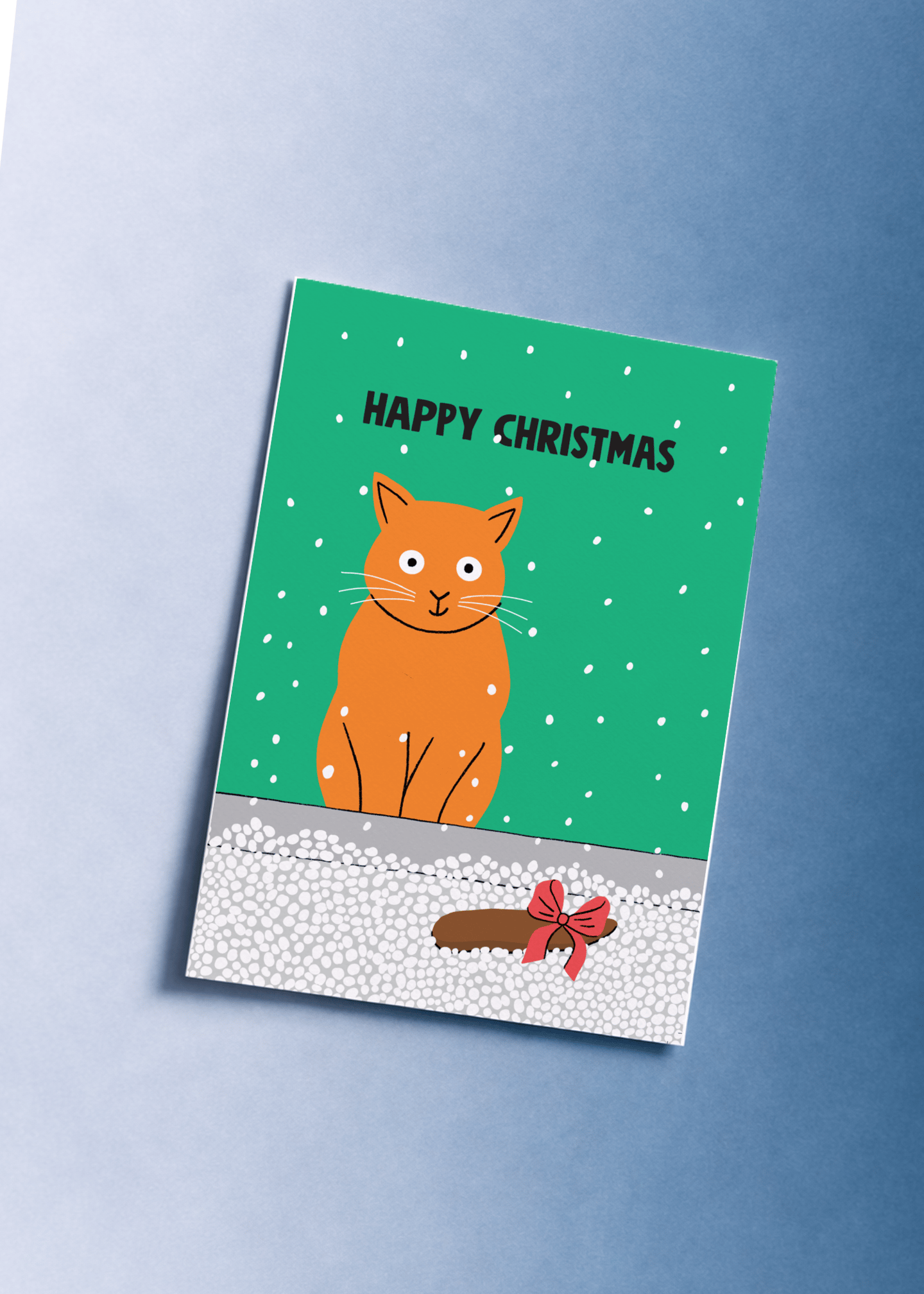 Christmas Cat mockup 1