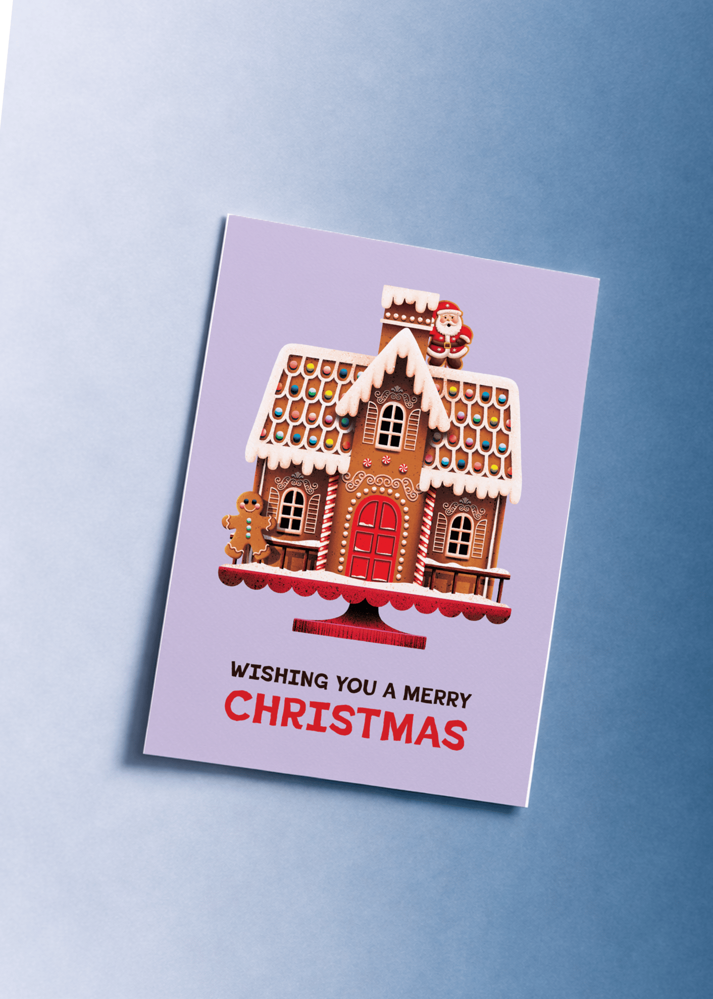 Wishing You a Merry Christmas mockup 1