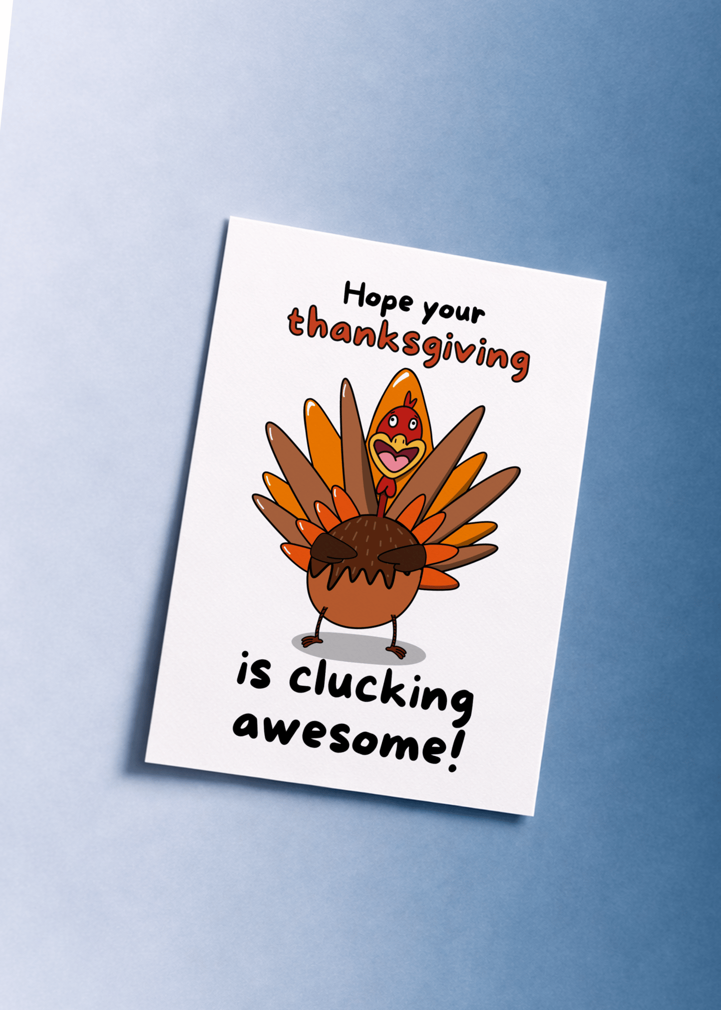 Clucking Awesome Thanksgiving mockup 1