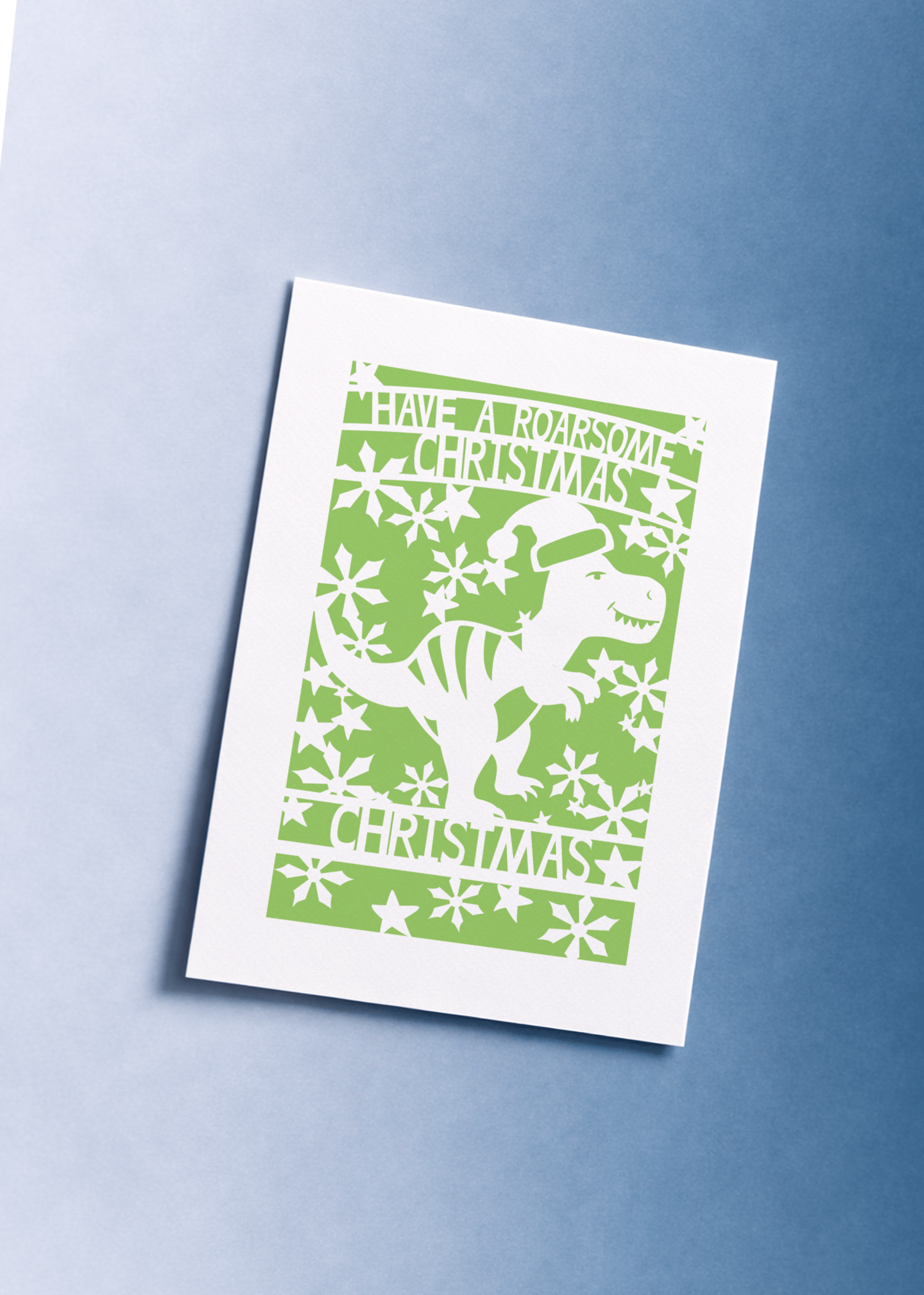 Have a Roarsome Christmas mockup 1