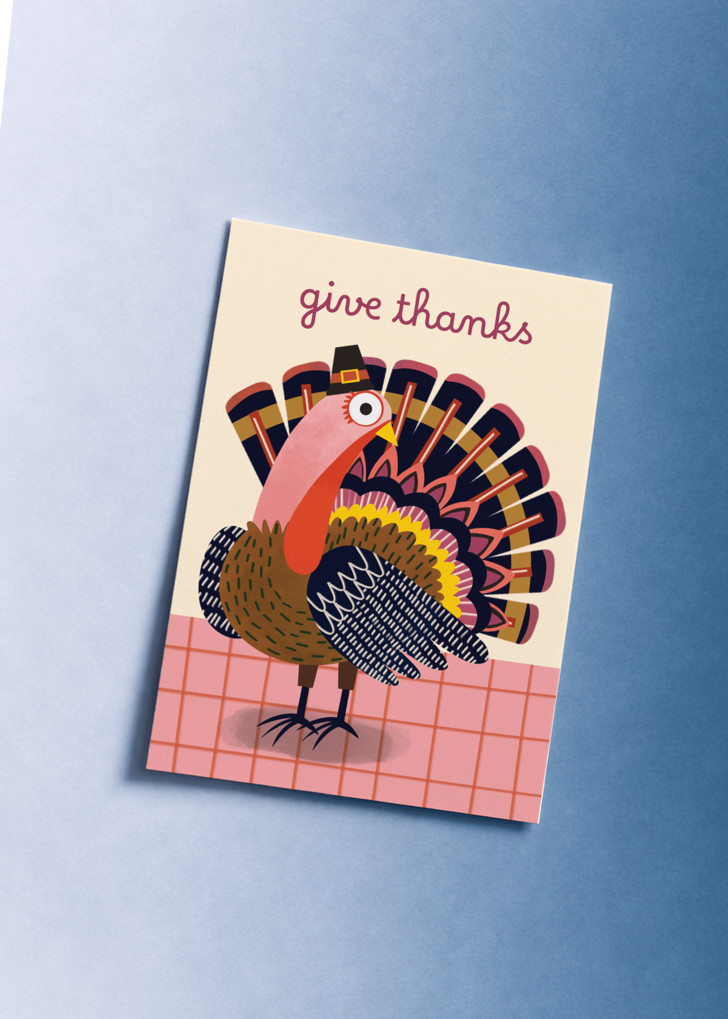 Give Thanks Turkey mockup 1