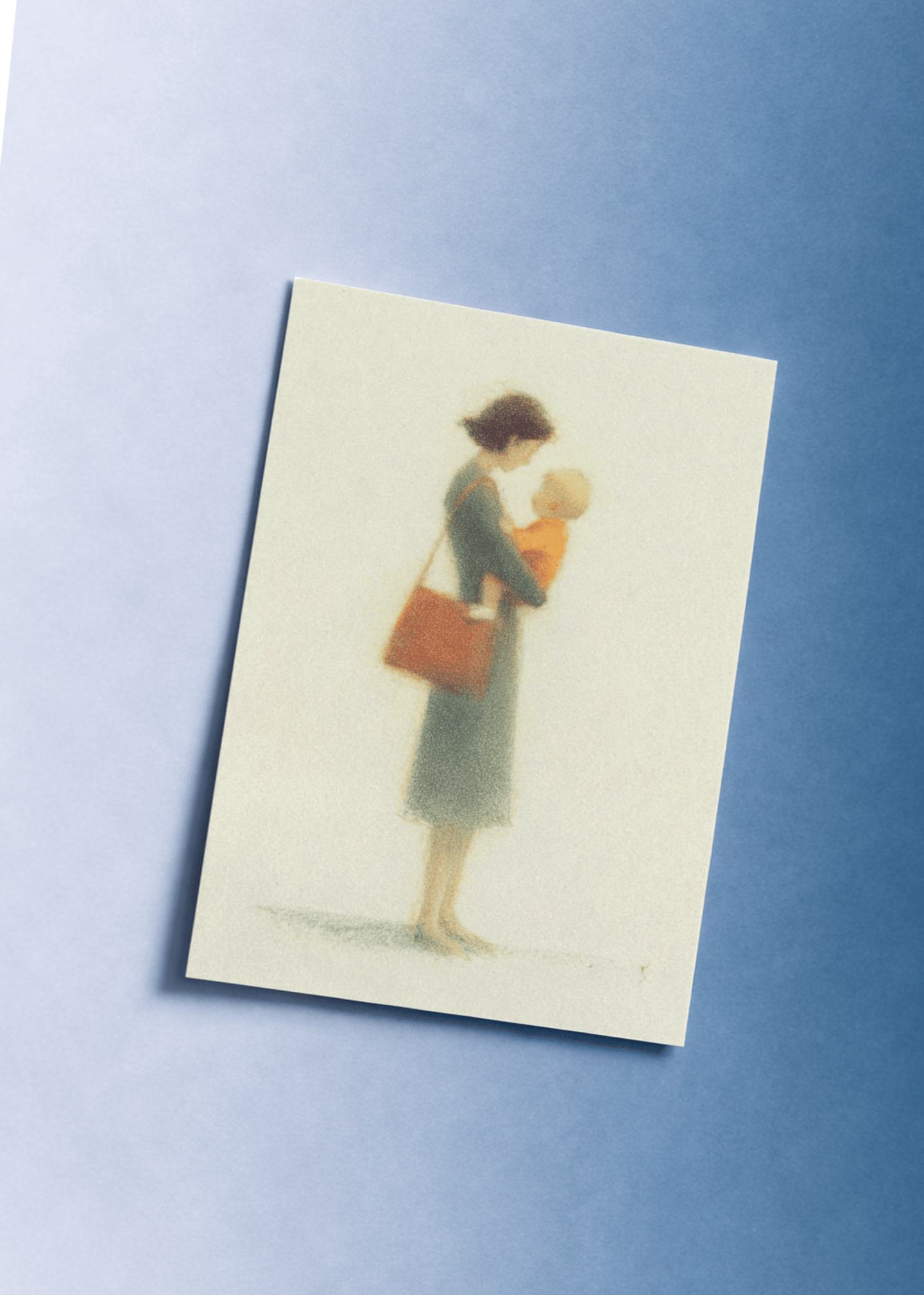 mom and sun moody illustration mockup 1