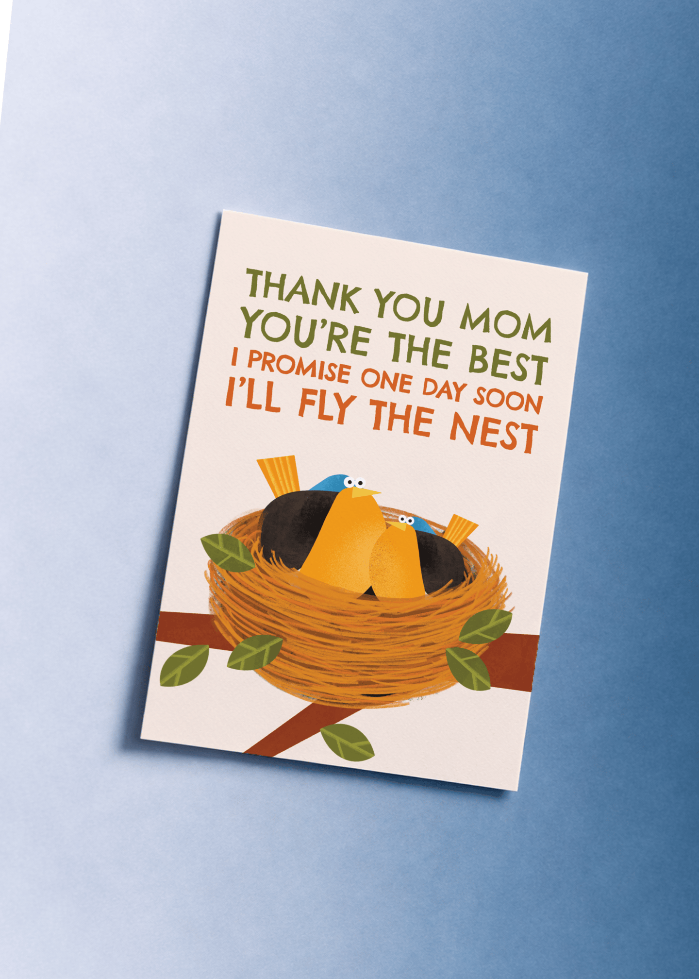 thanks mom you're the best mockup 1