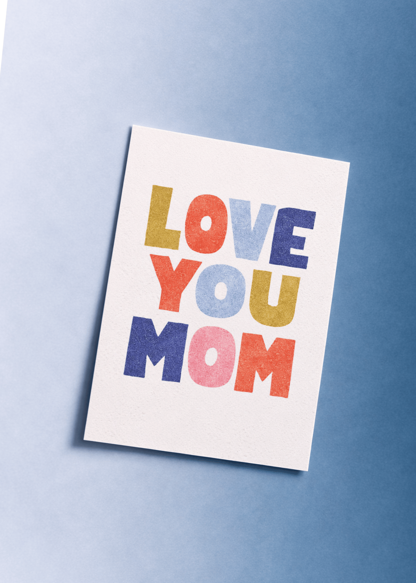 love you mom typography mockup 1
