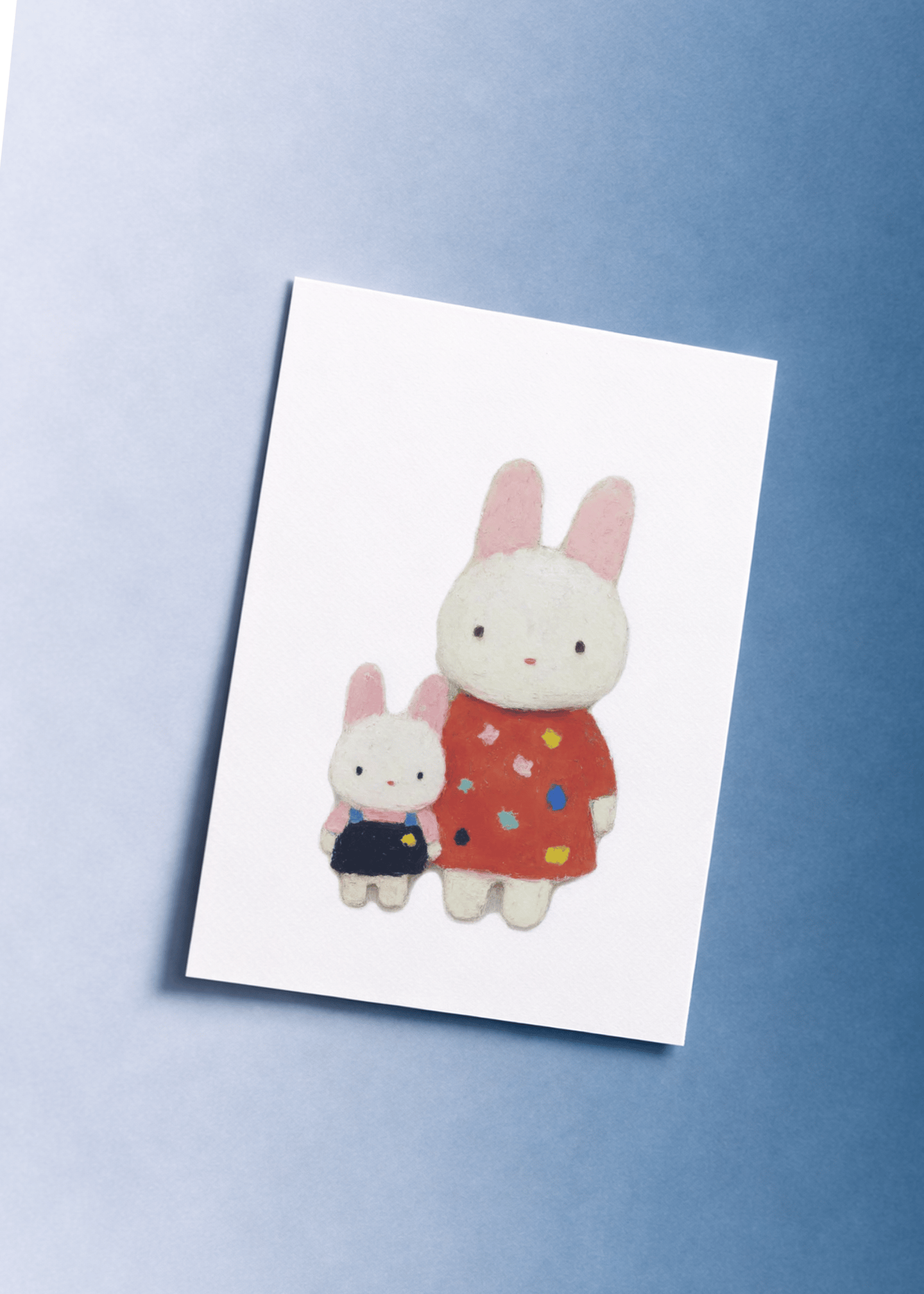 bunnies mom and daughter mockup 1
