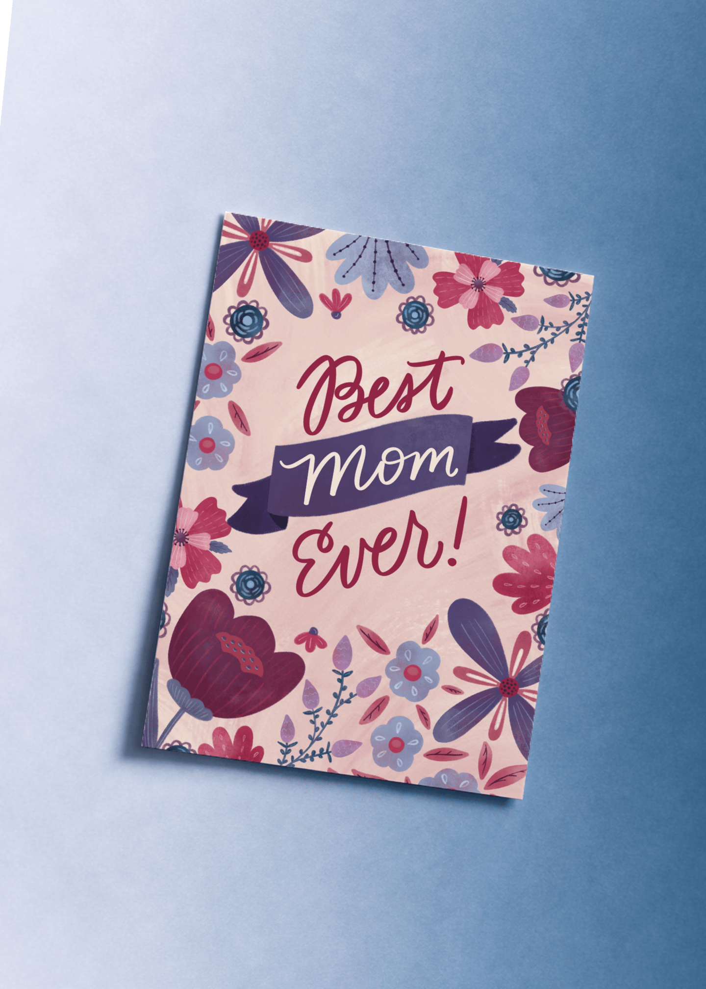 best mom ever floral design mockup 1
