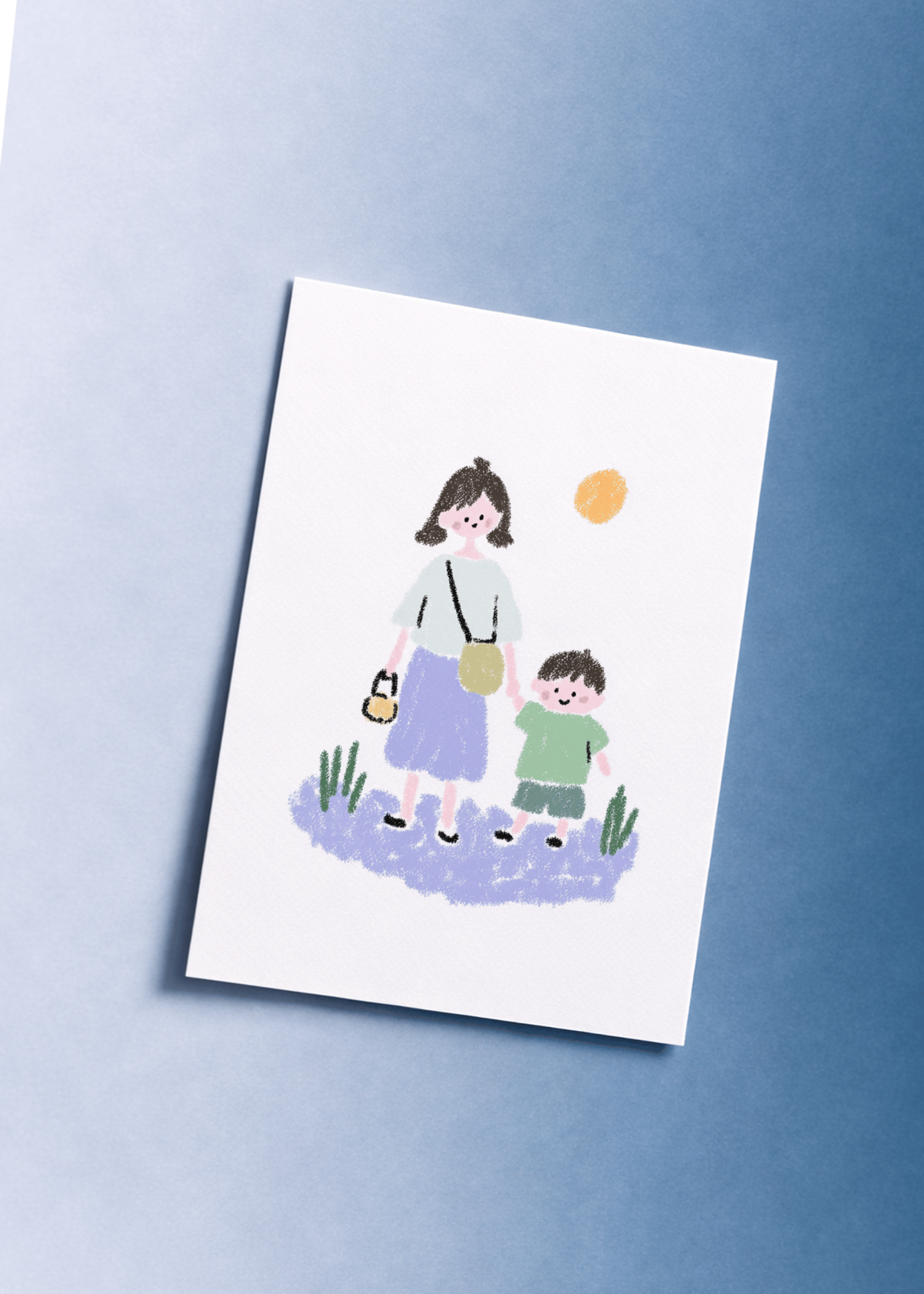 mom and son in a field mockup 1