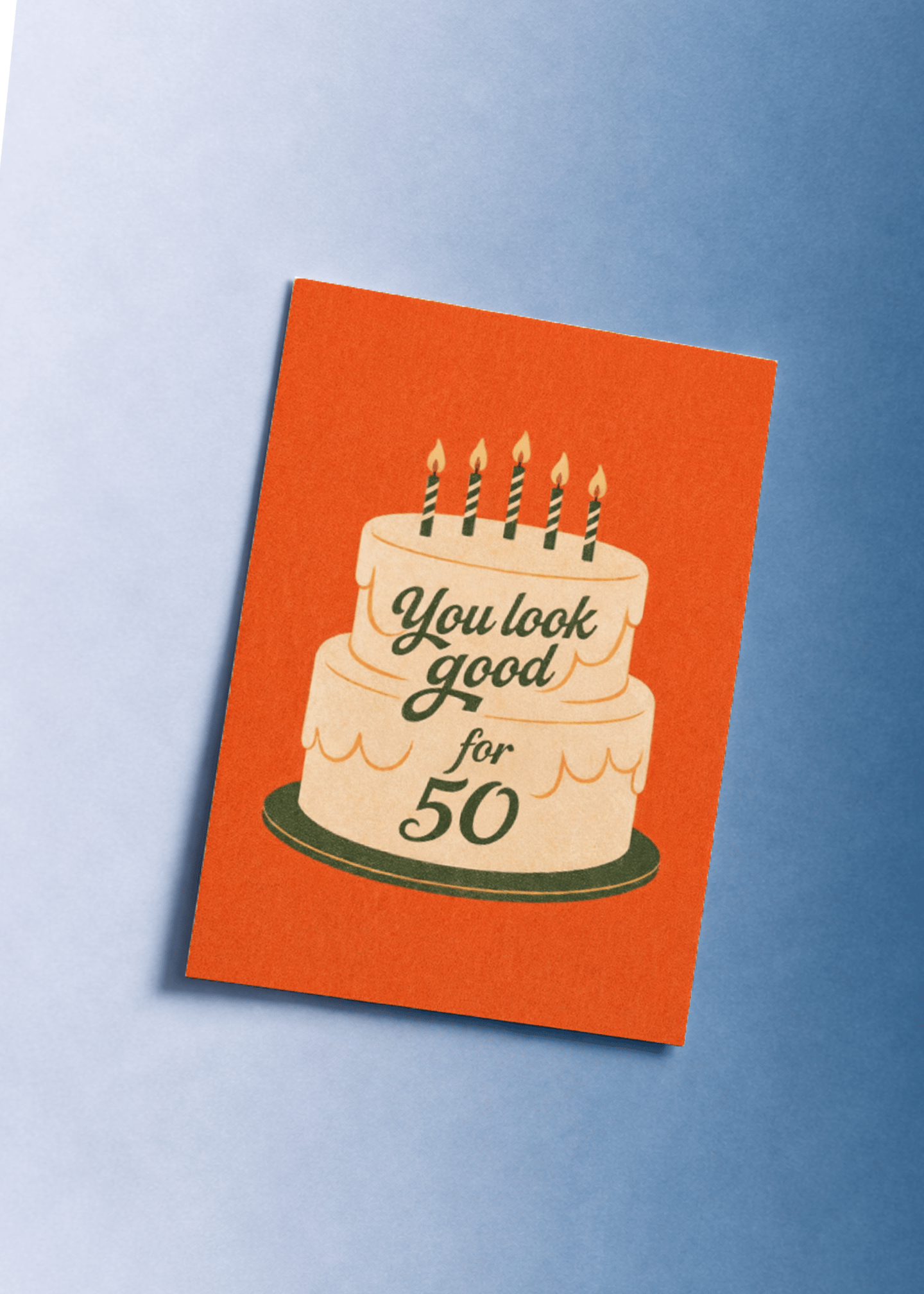 you look good for 50 mockup 1