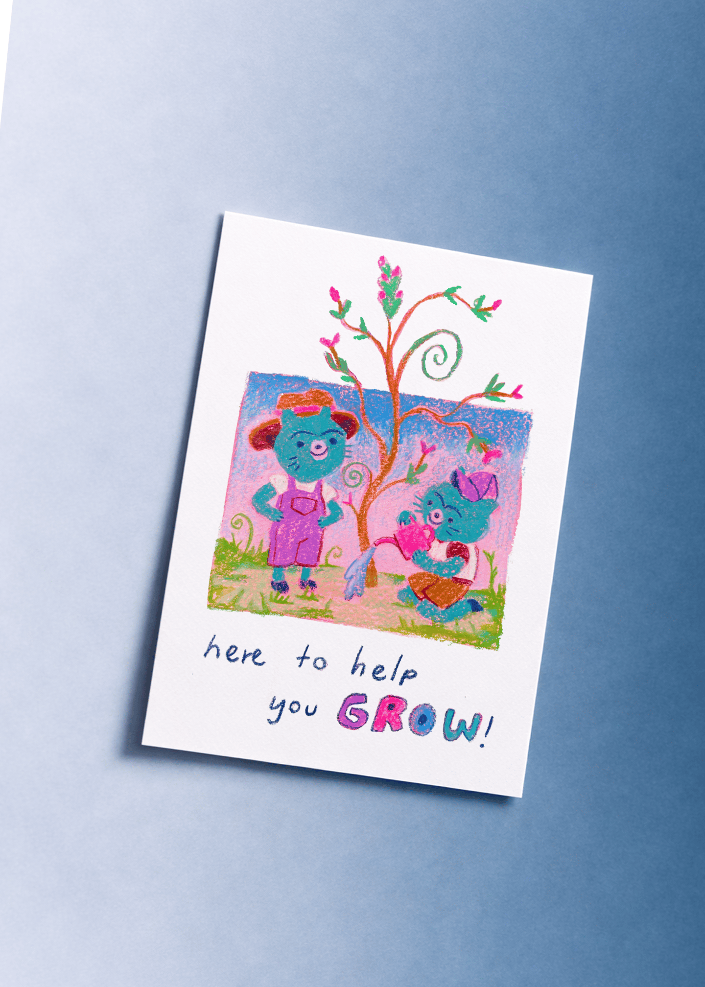 here to help you grow mockup 1