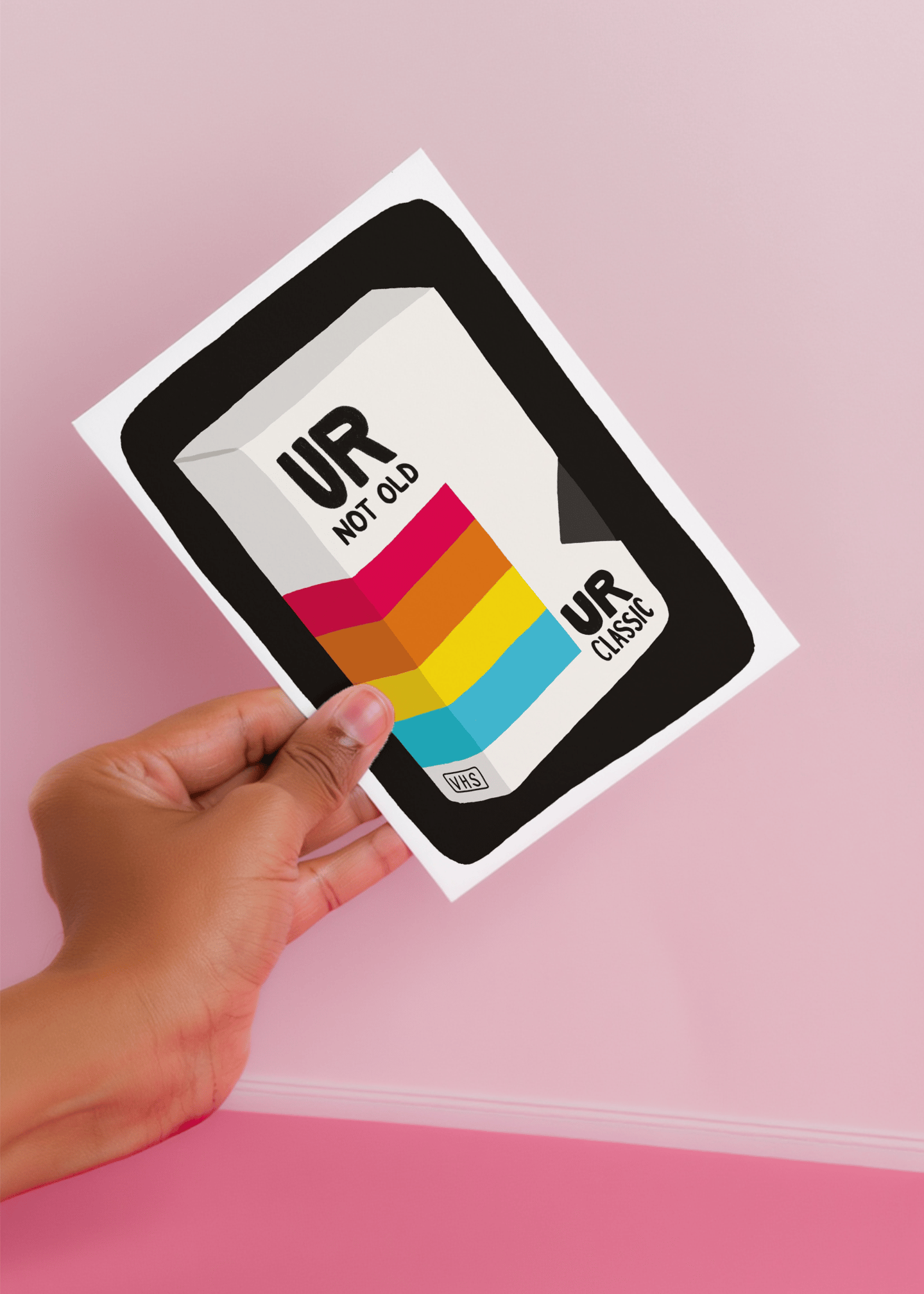 Ur Not Old, Ur Classic mockup 4