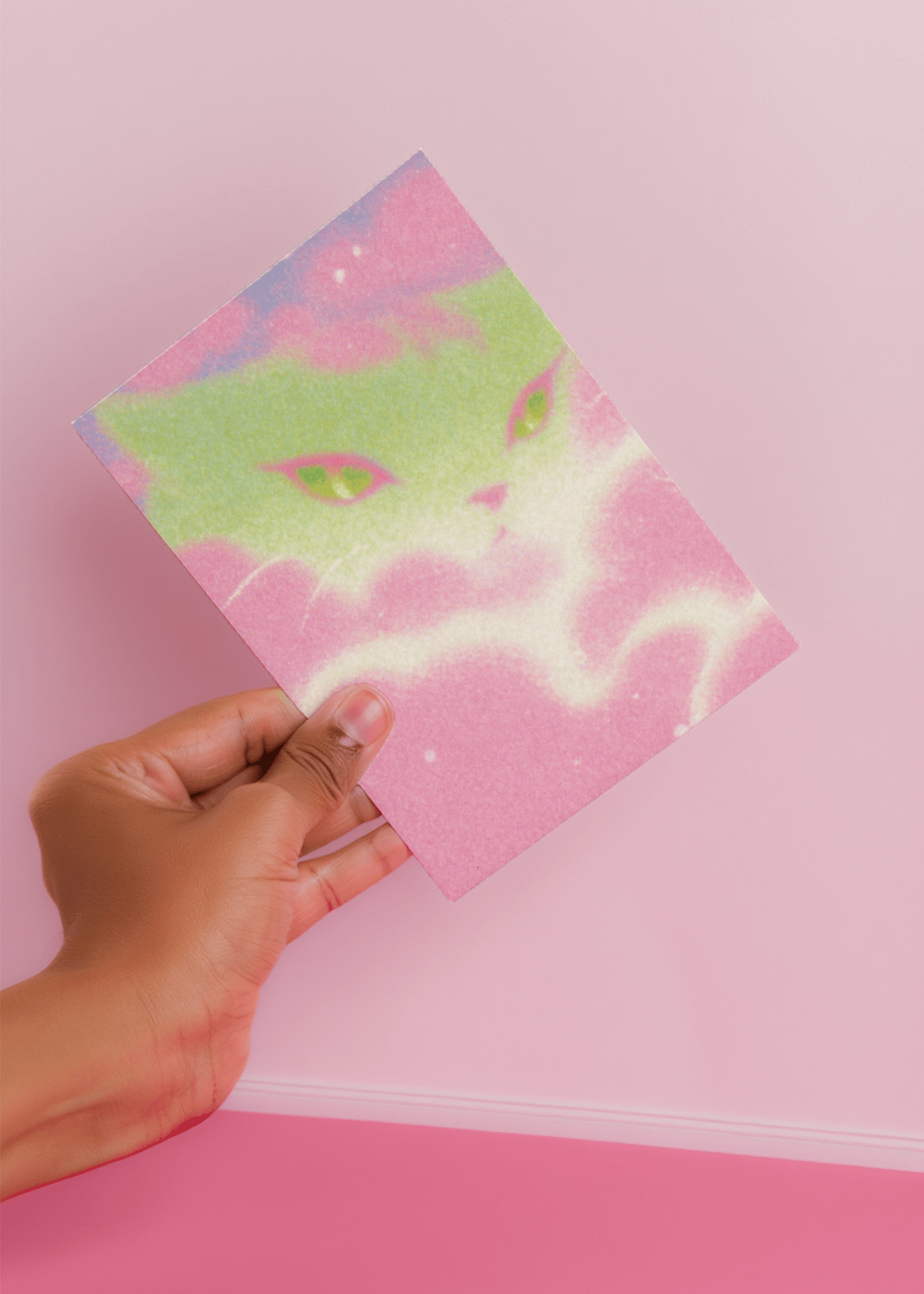 mystical cat mockup 4