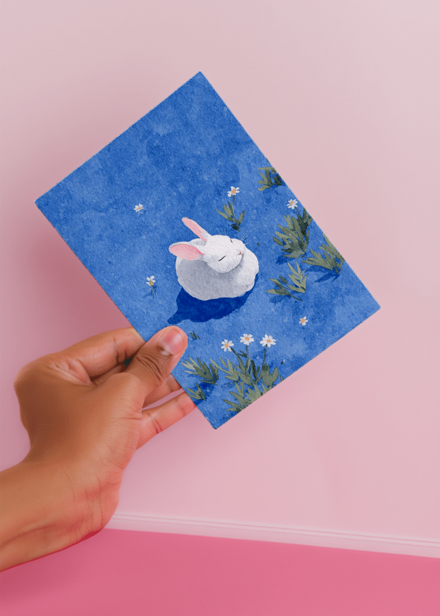 Peaceful Bunny Dreamscape mockup 4