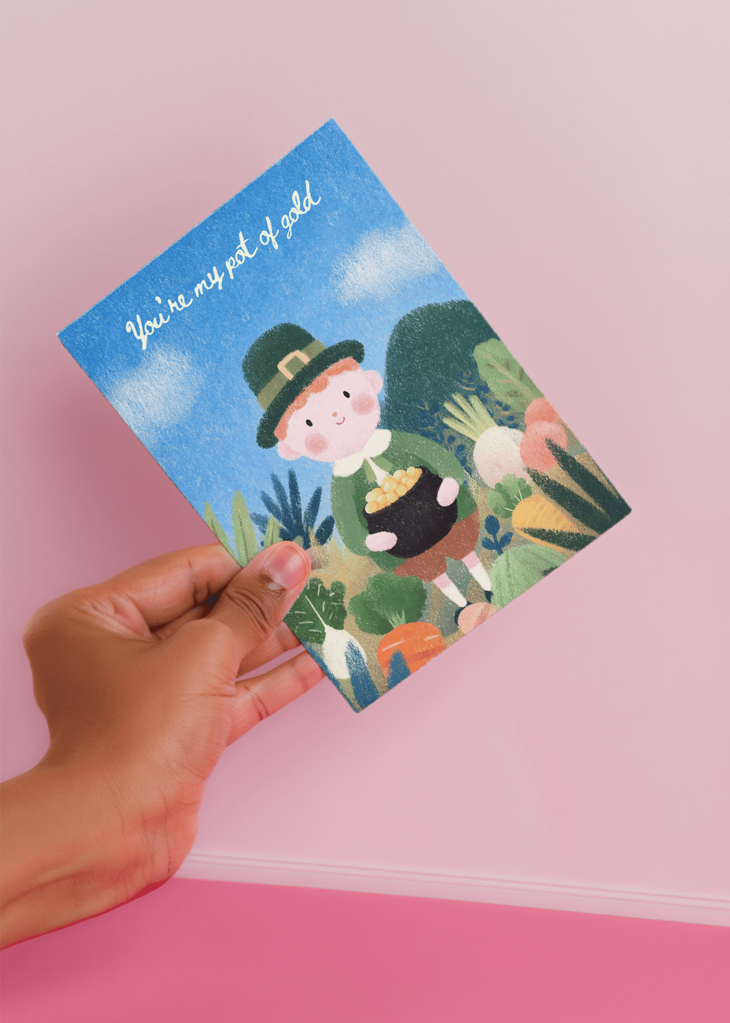 You're My Pot of Gold Card mockup 4