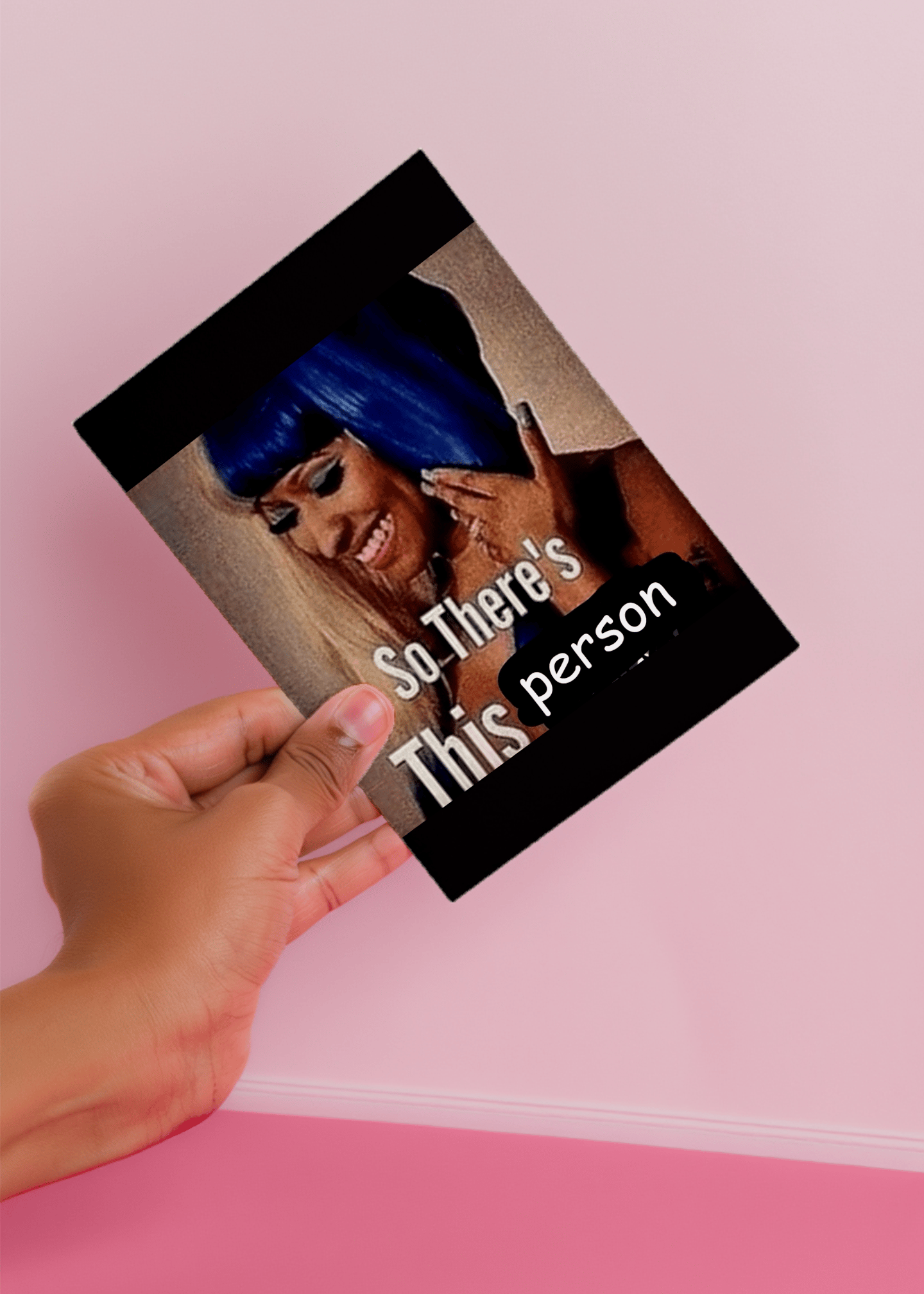 Humor Me: There's This Person mockup 4