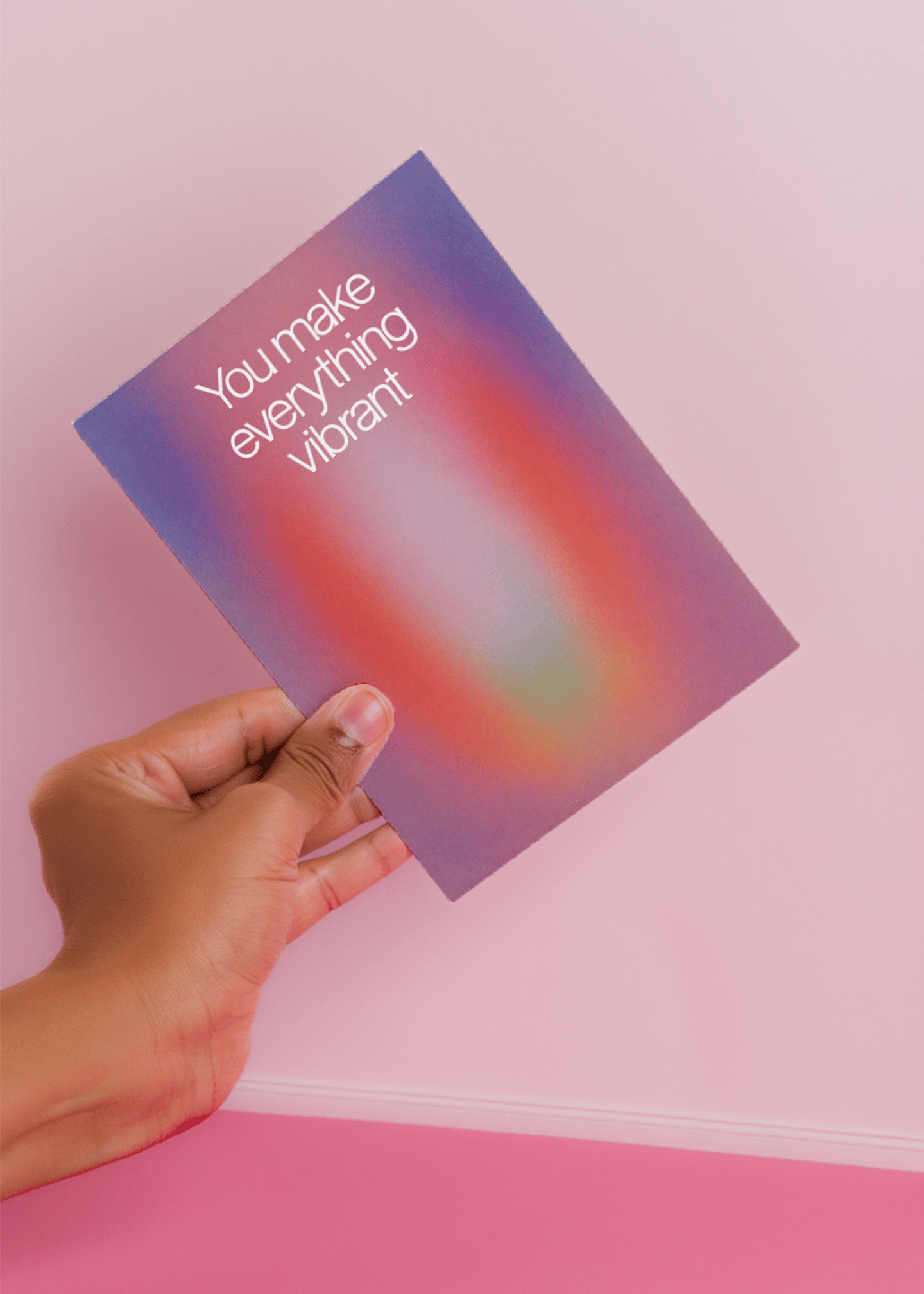 Vibrant Moments Card mockup 4