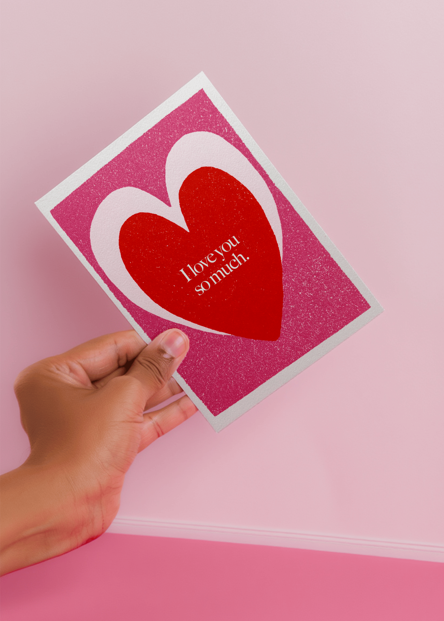 Heartfelt Love Note Card mockup 4