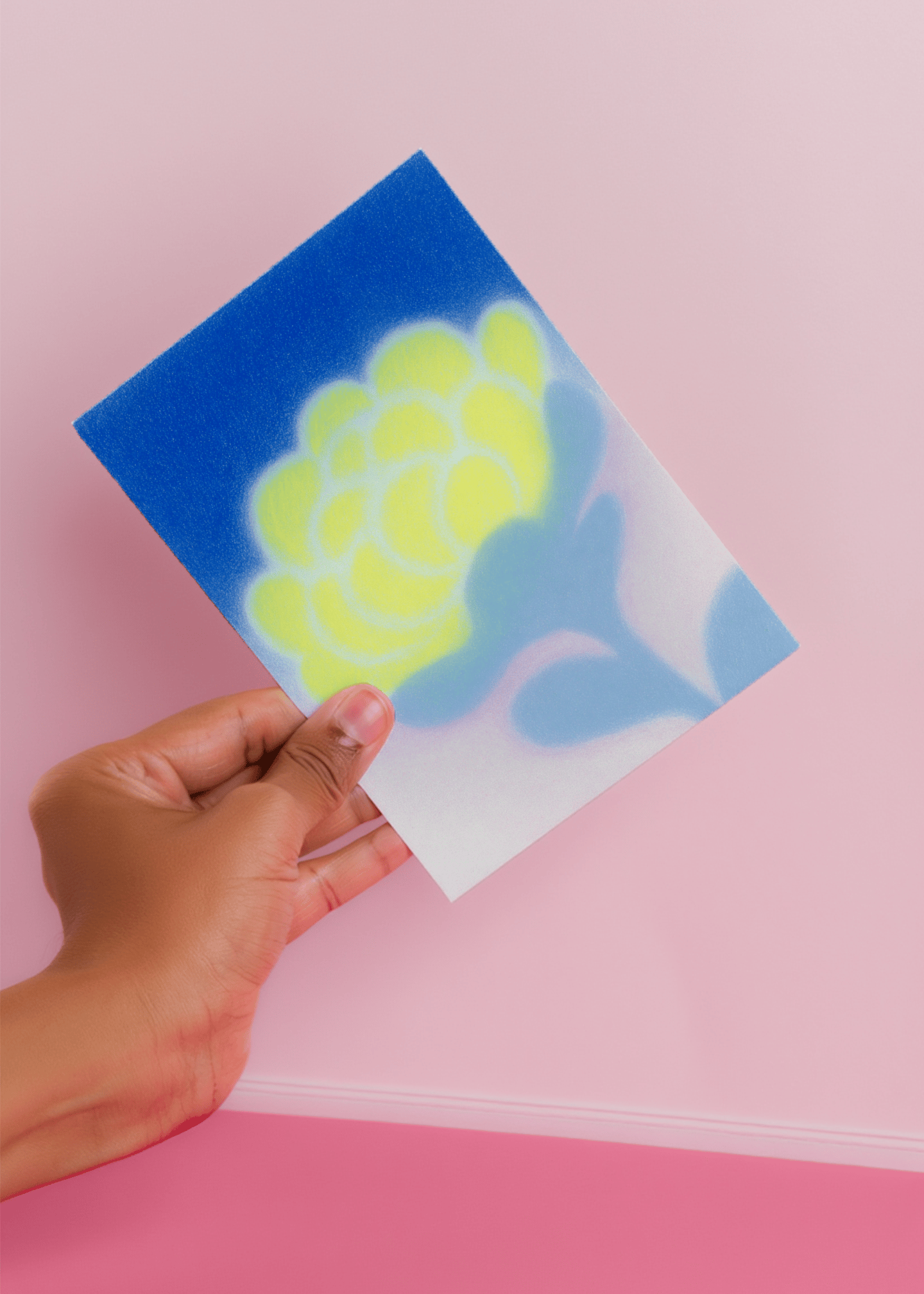 Soft Blooming Greetings mockup 4