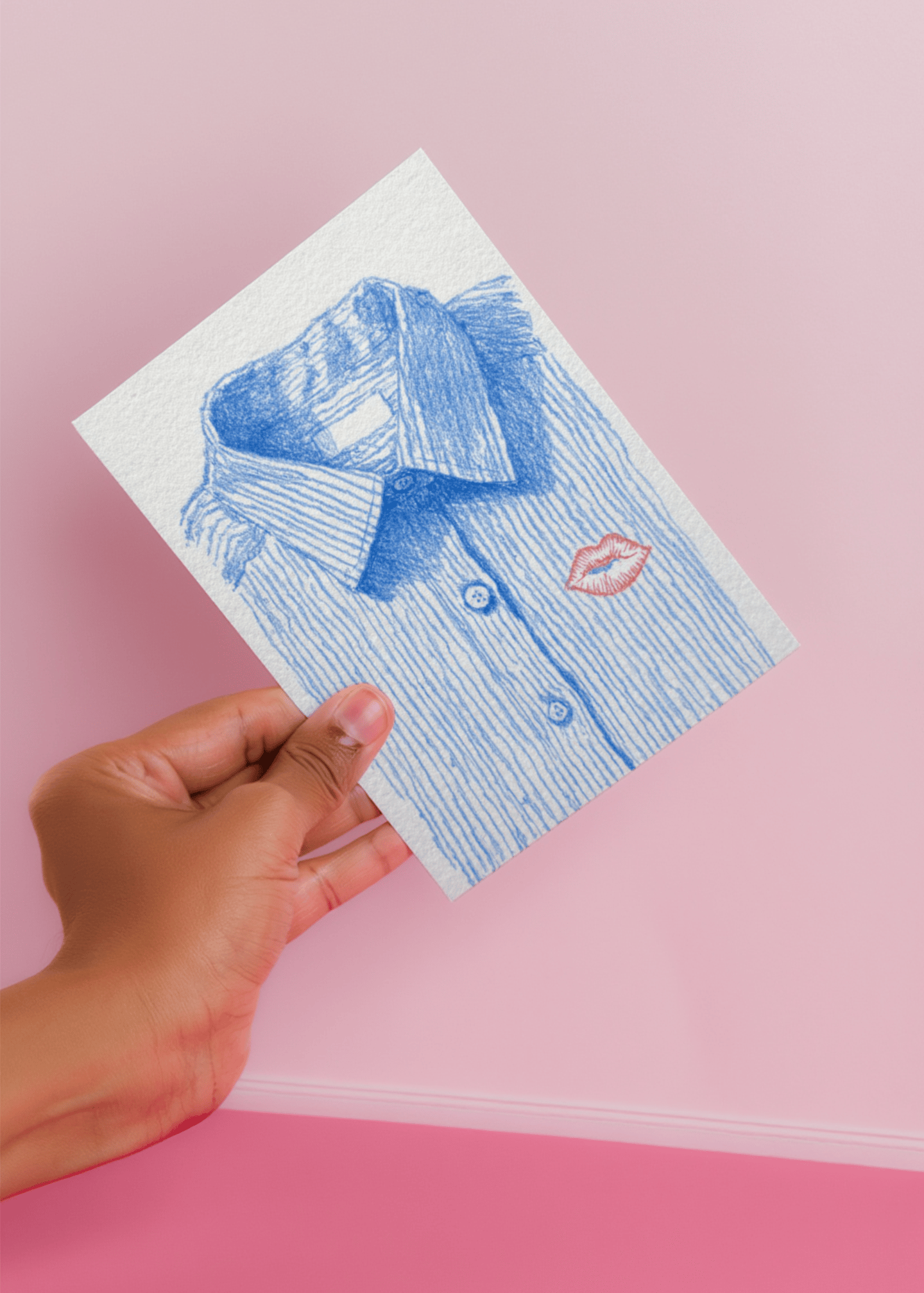 Lipsticked Collar Card mockup 4