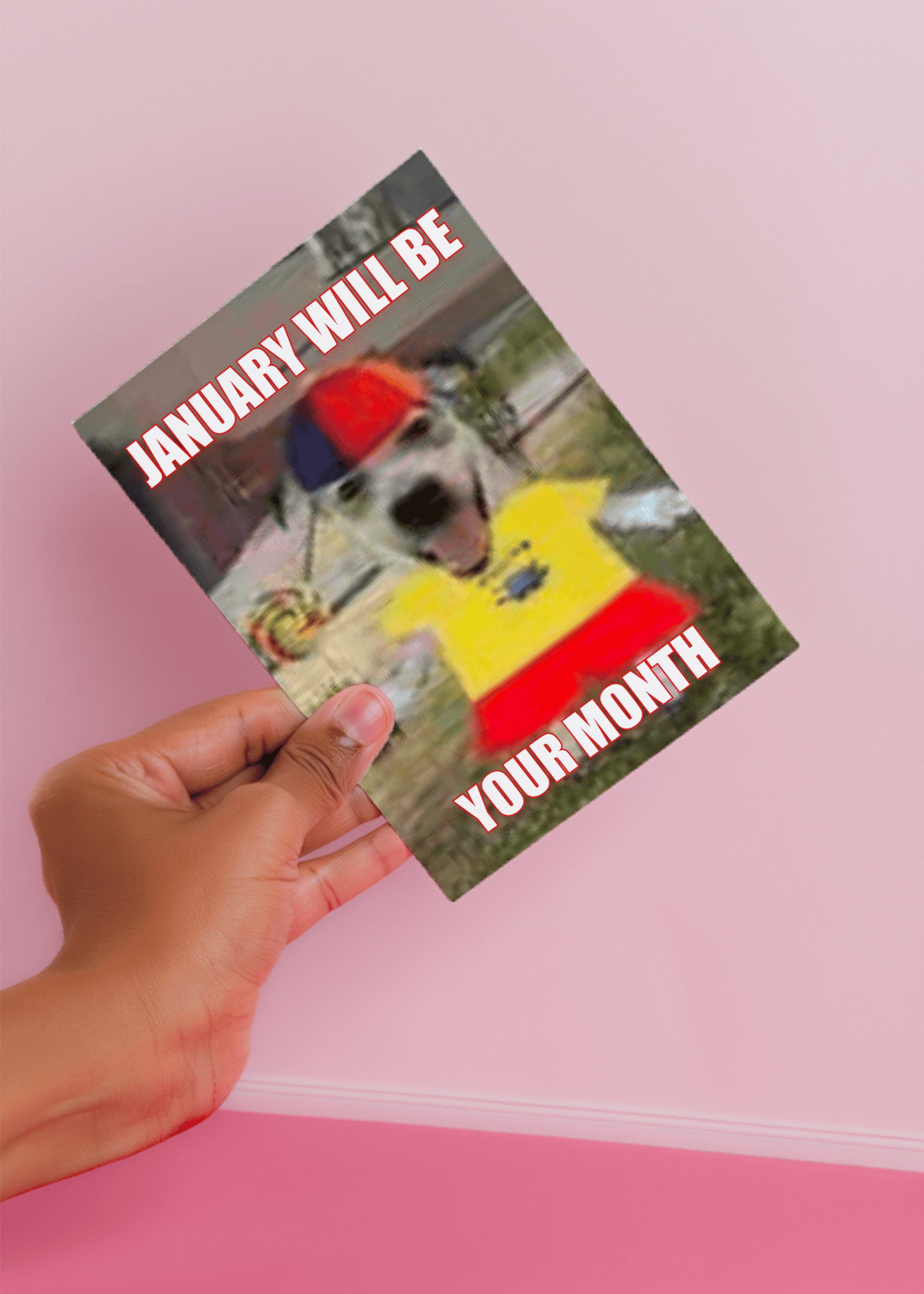 January Cheer Boost Card mockup 4