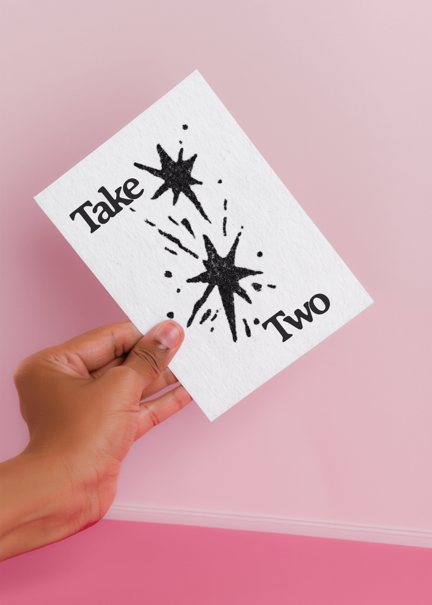 Second Chance Wishes Card mockup 4