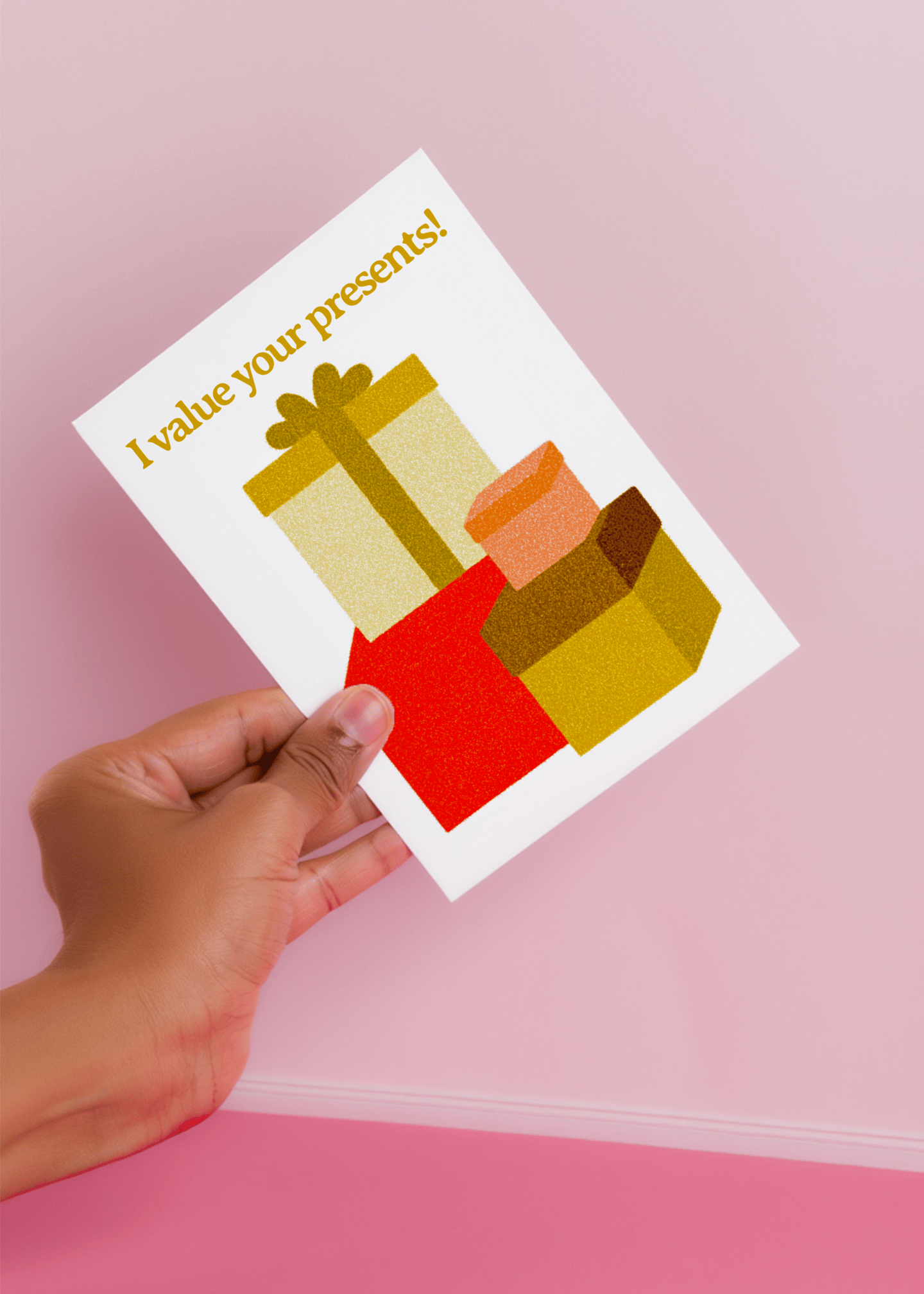 Grateful for Your Gifts Card mockup 3