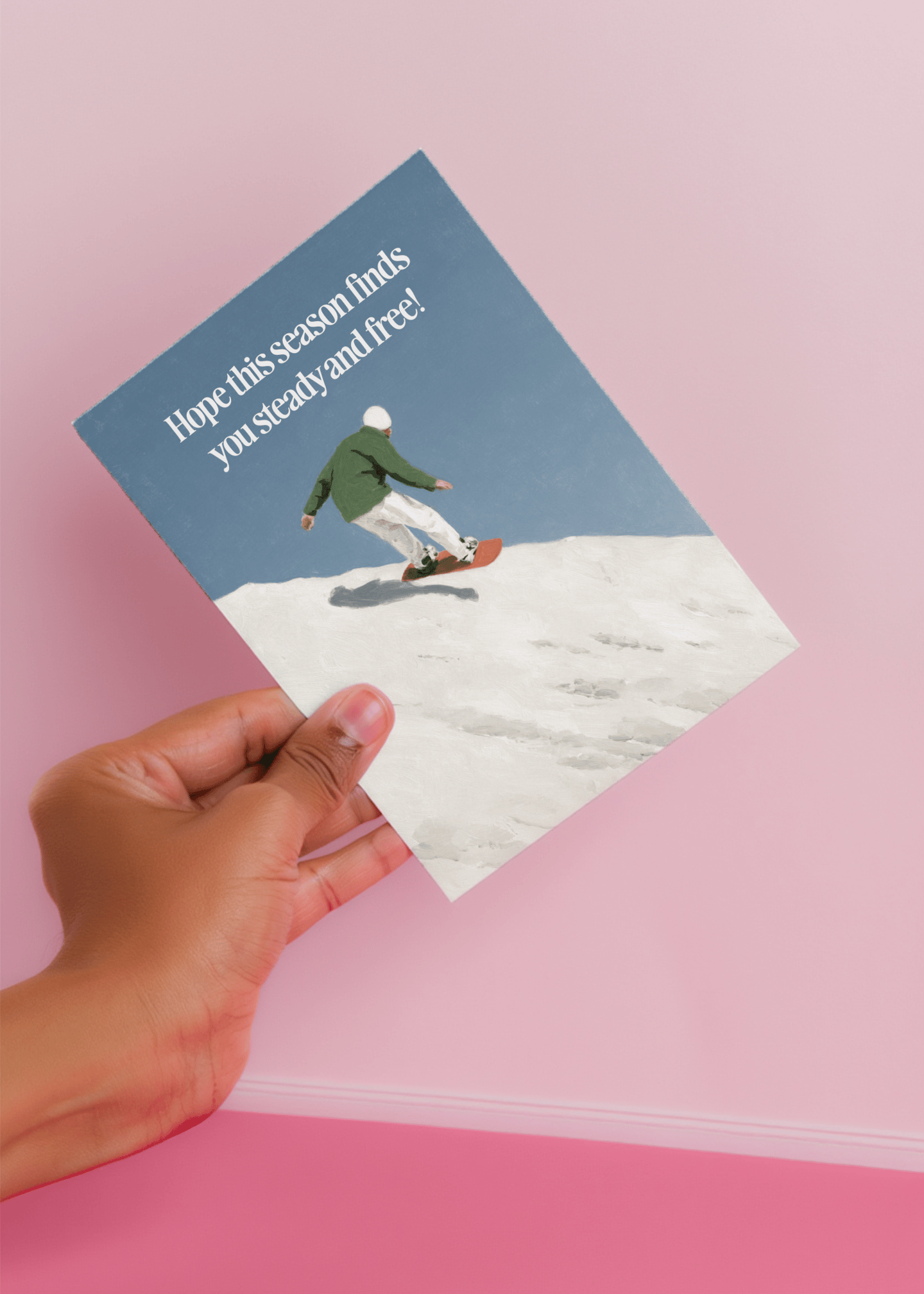 Steady and Free Seasonal Wishes mockup 3