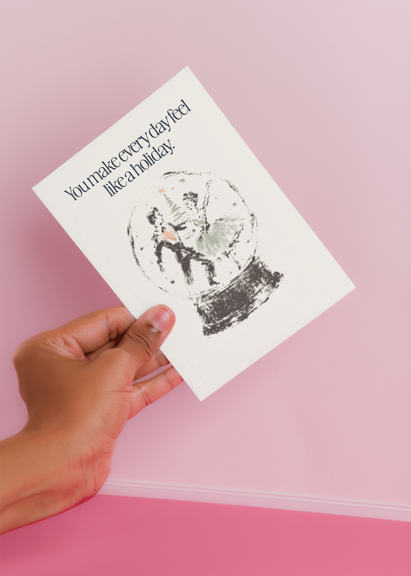 Every Day is a Holiday Card mockup 4