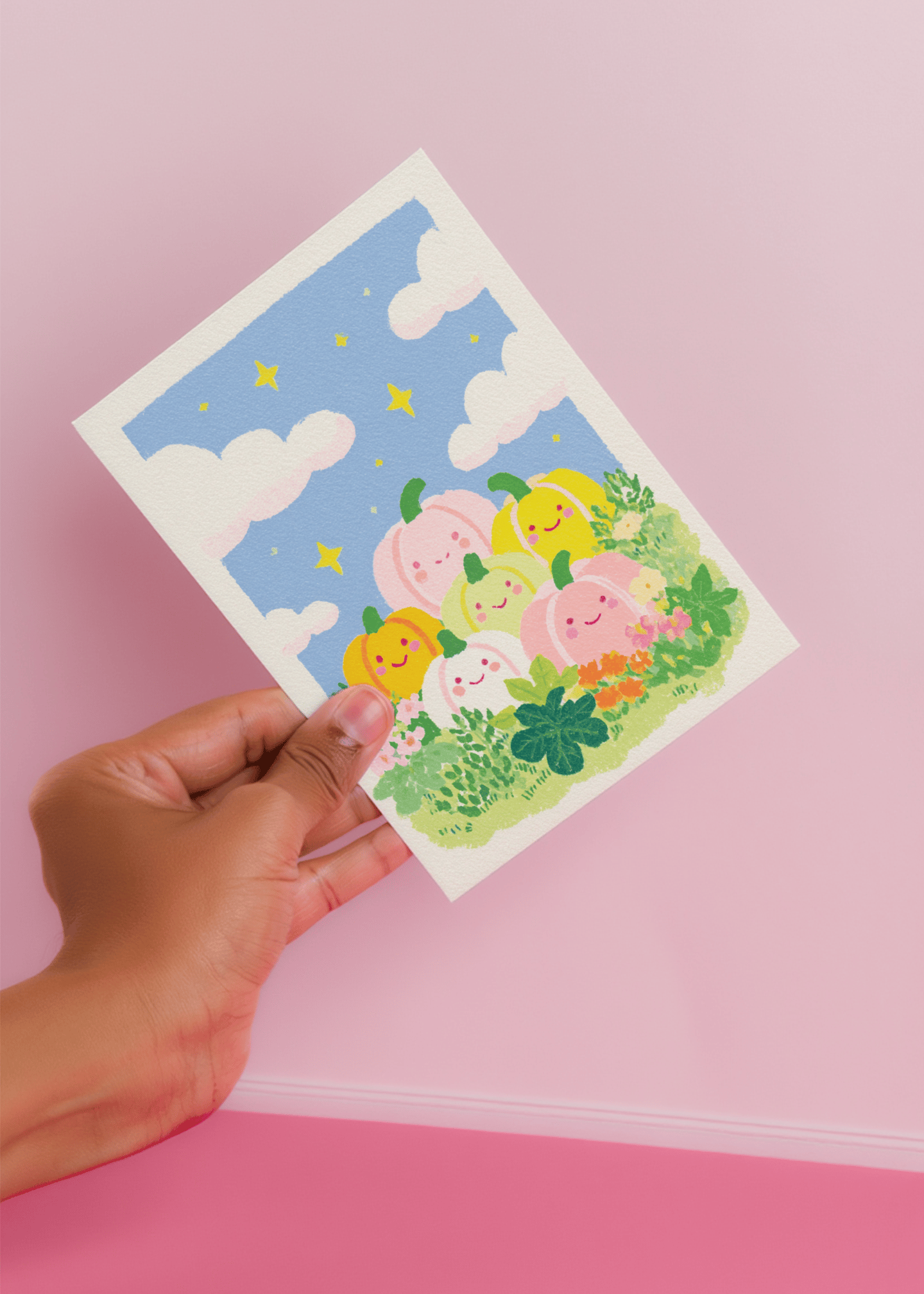 Whimsical Pumpkin Patch Delight mockup 4