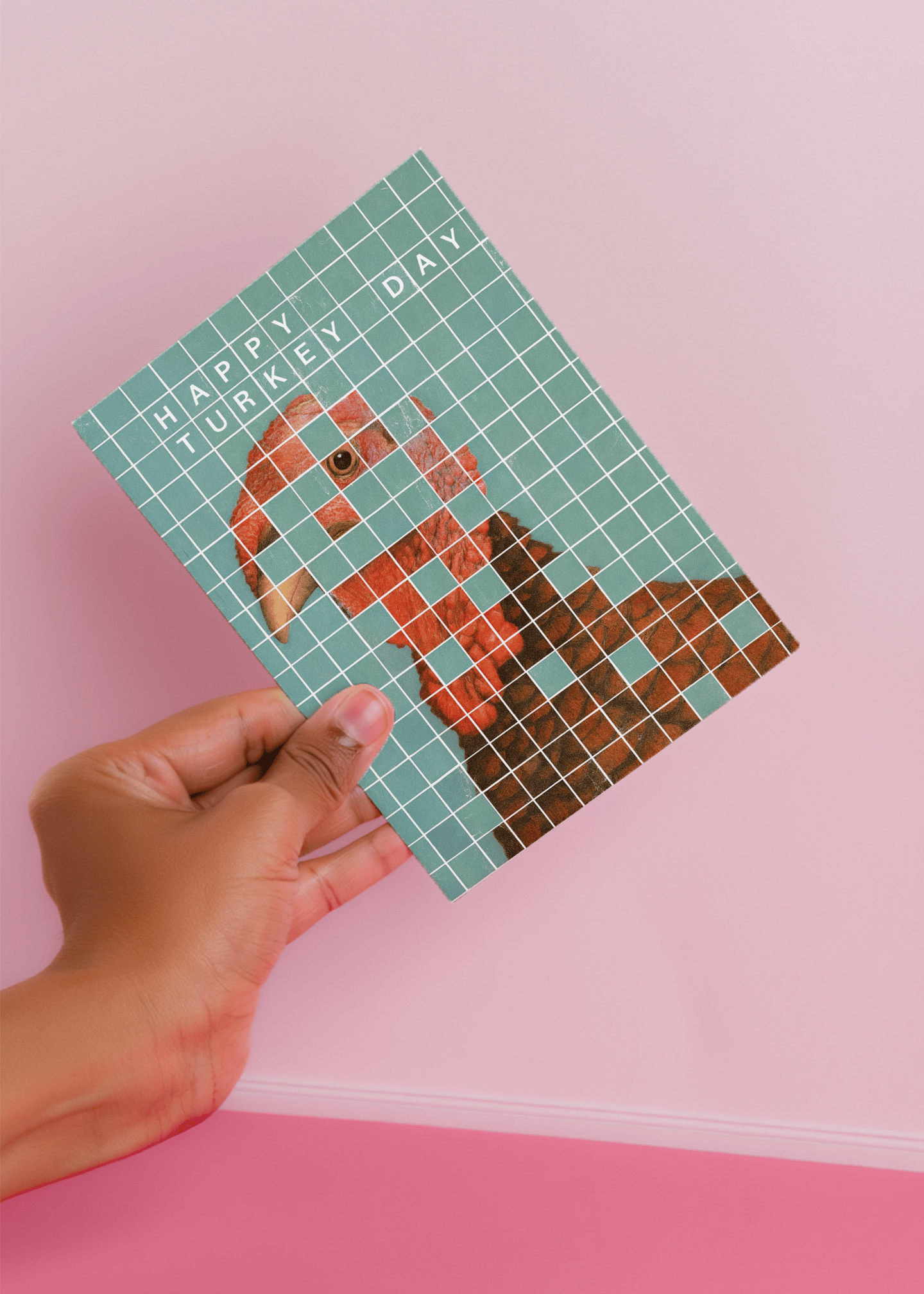 Happy Turkey Day Greetings mockup 4