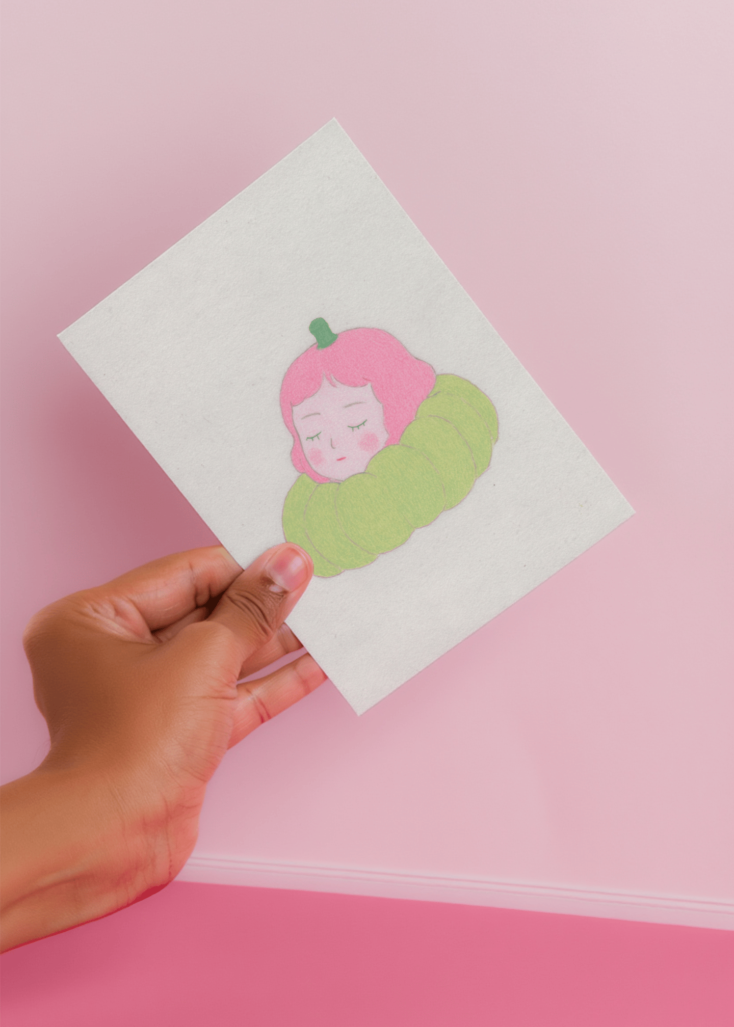 Sweet Pumpkin Dream Card mockup 4