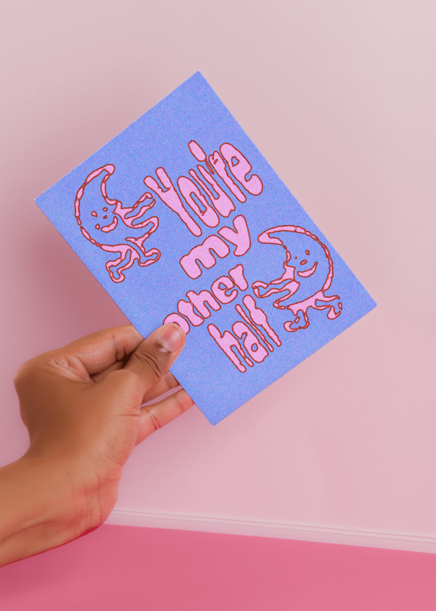 You're My Other Half Card mockup 4