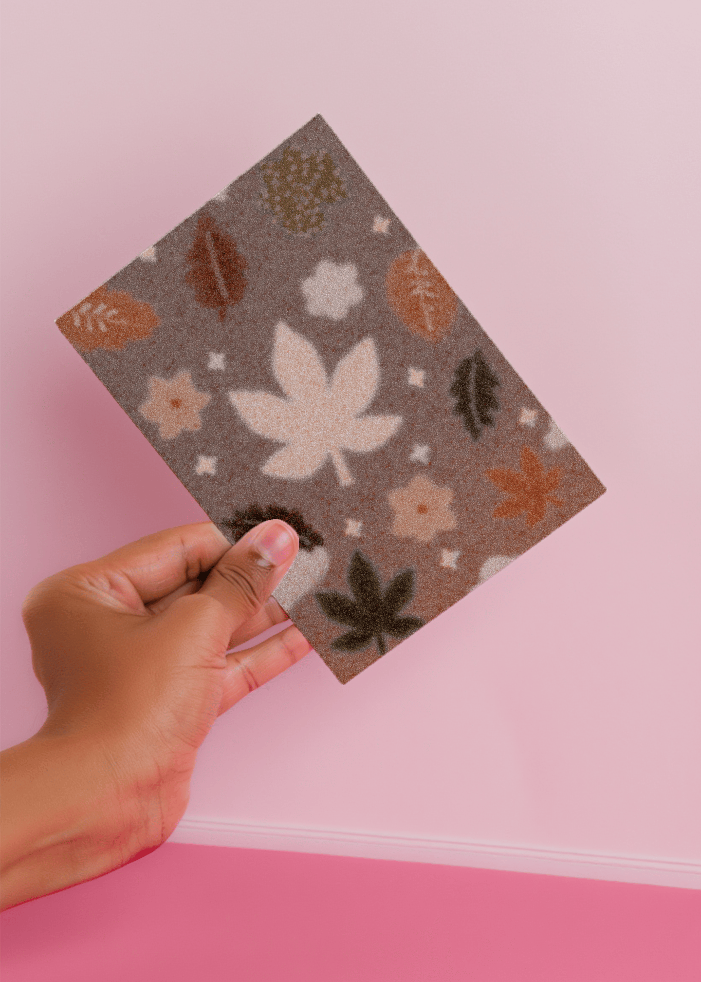 Autumn Leaves Greeting mockup 4