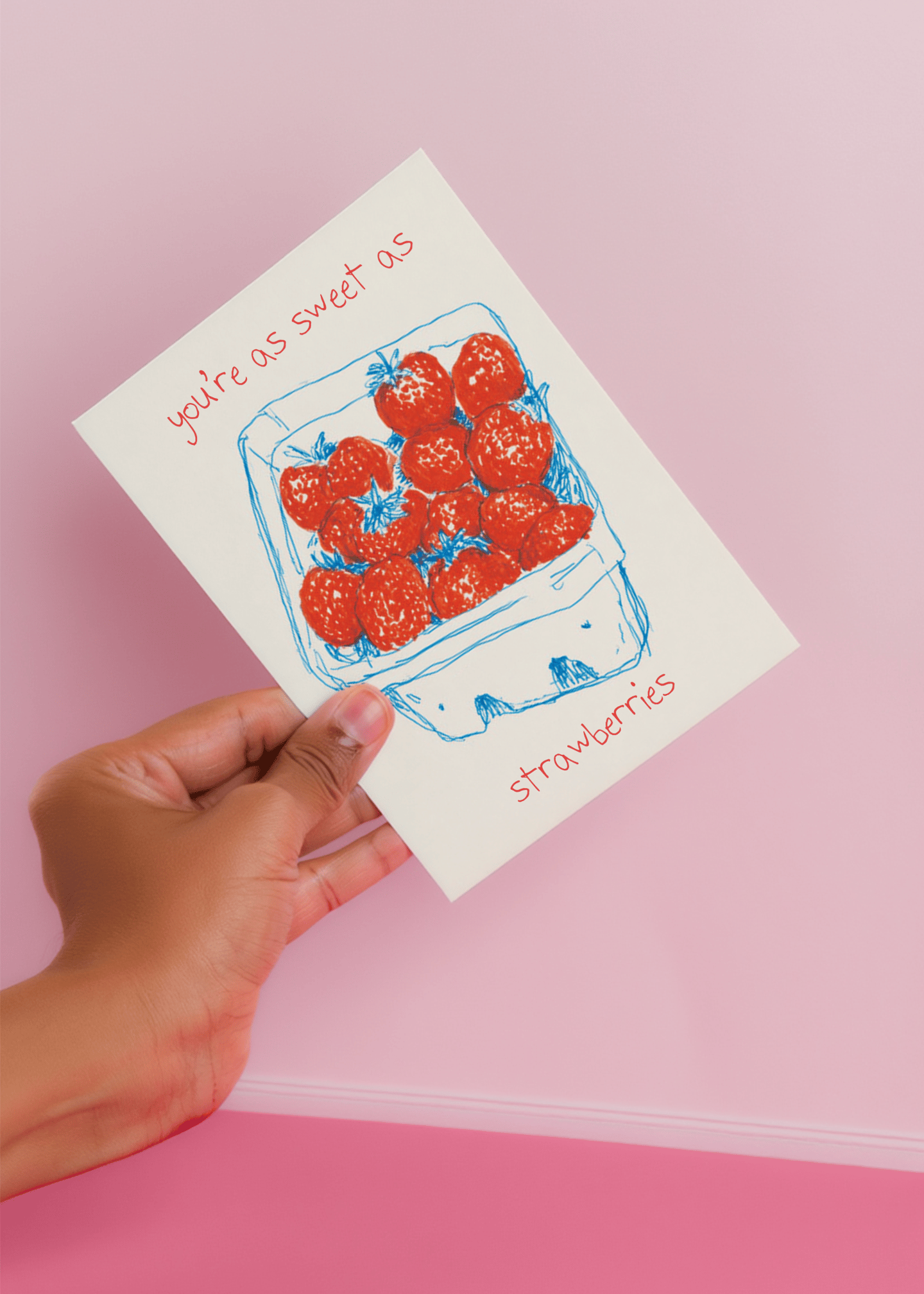 Sweet as Strawberries mockup 4