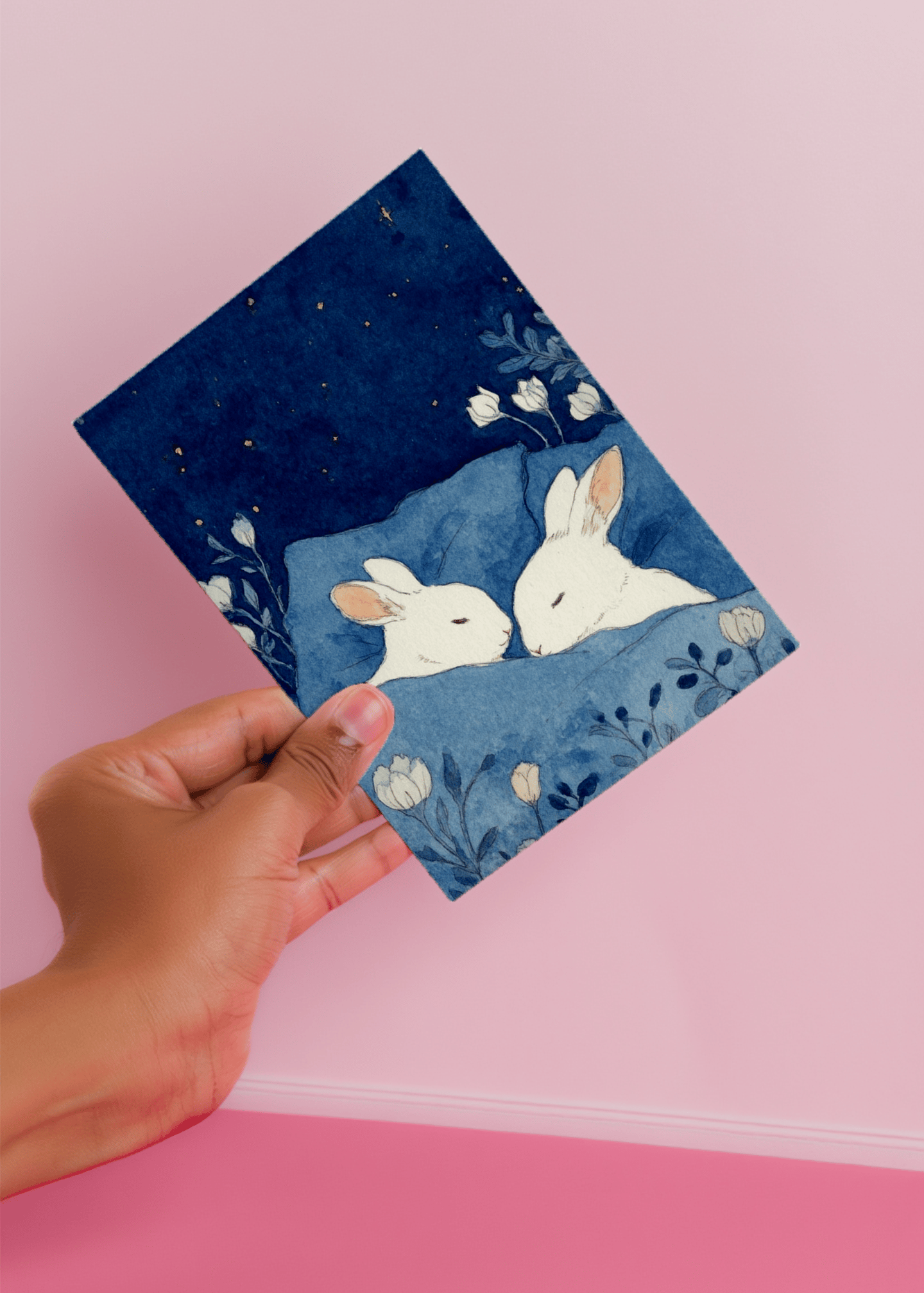 Dreamy Bunny Snuggles mockup 4