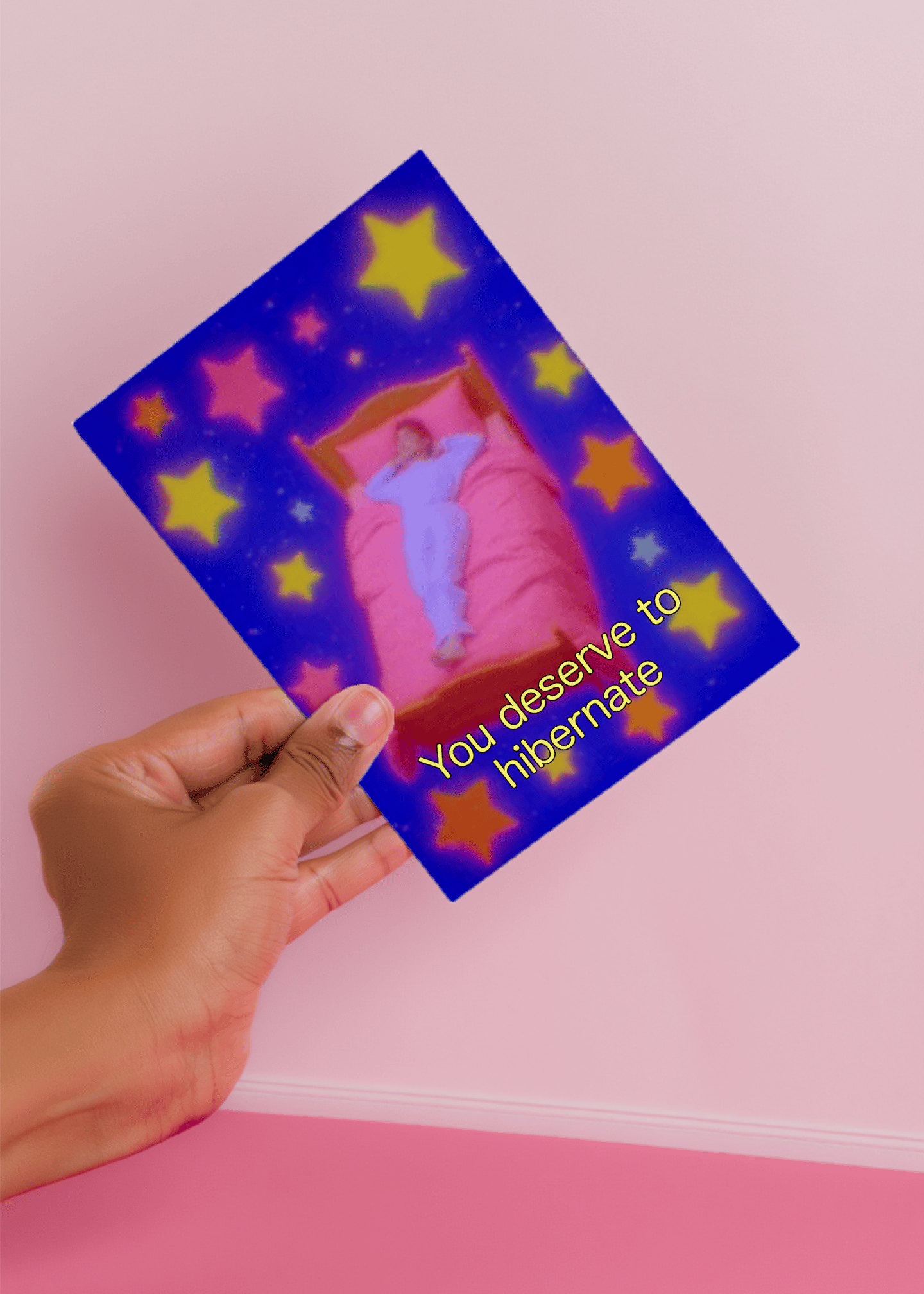 Hibernate in Comfort Card mockup 4