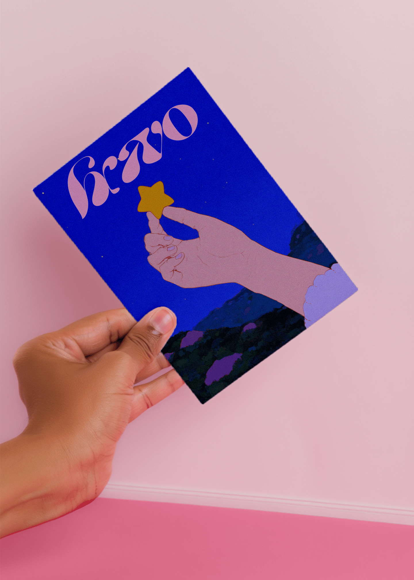 Bravo Star Card mockup 4