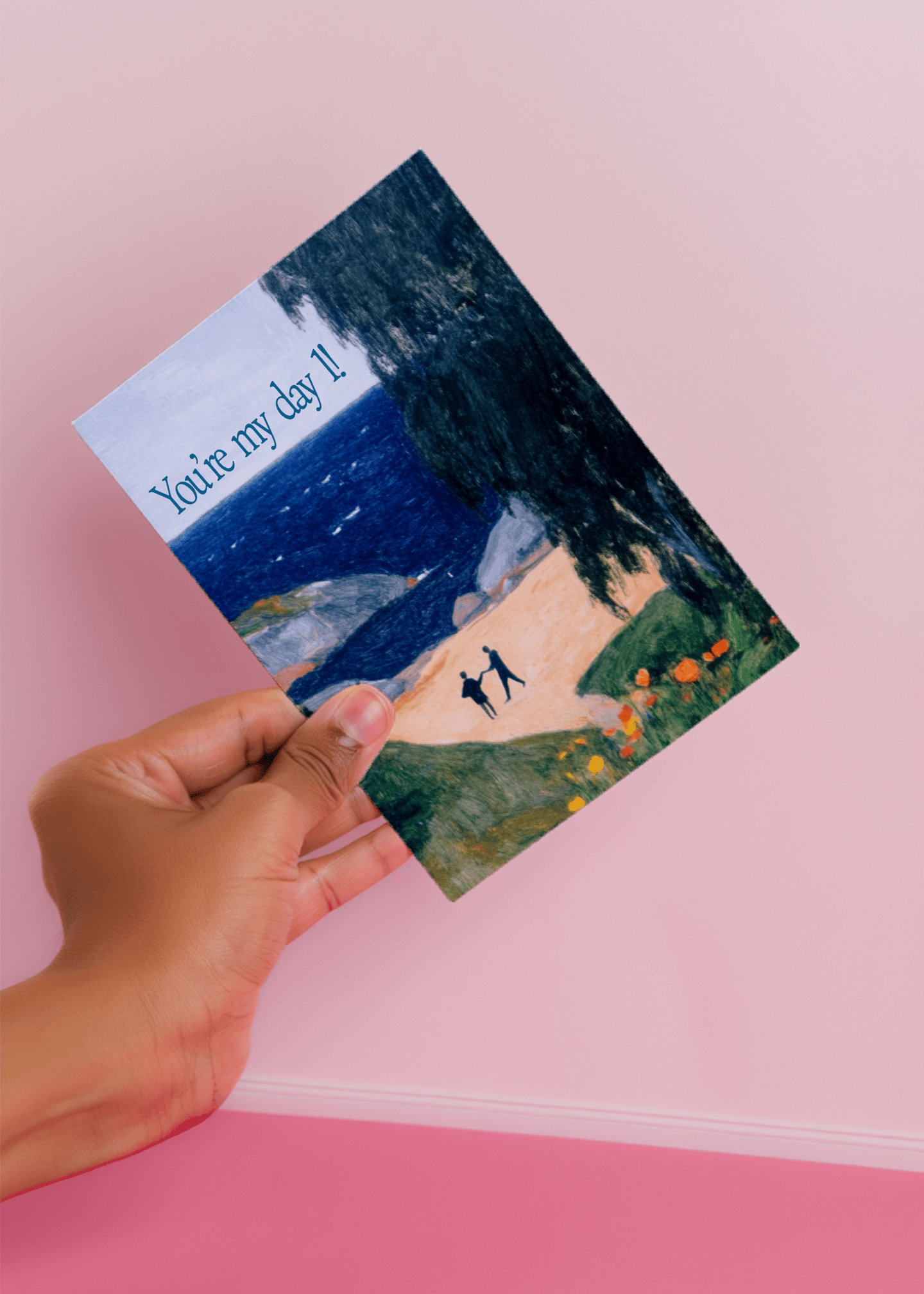 You’re My Day One Card mockup 4