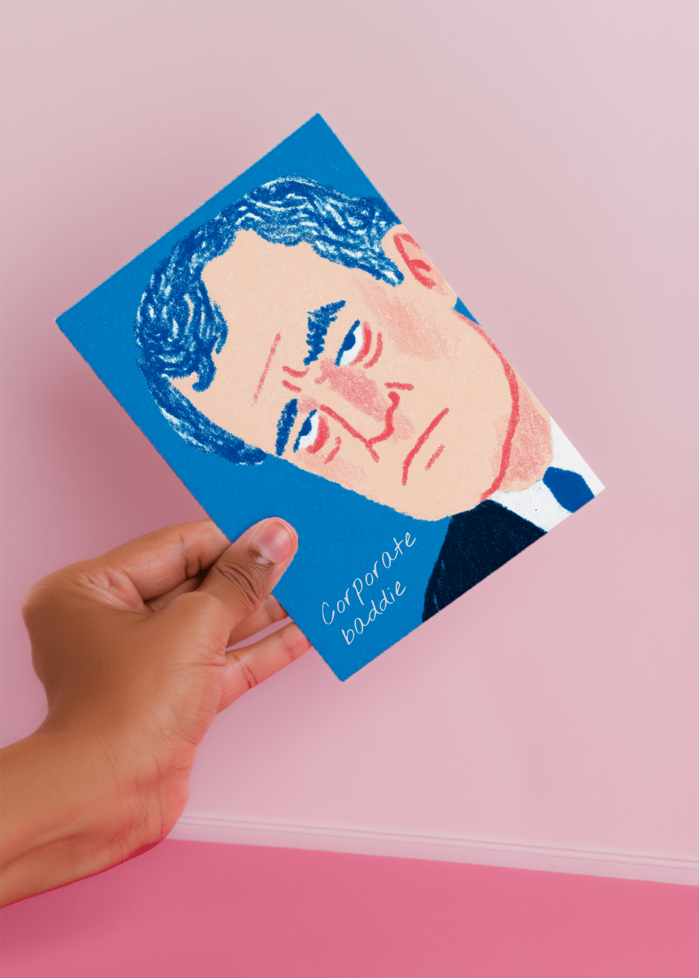 Corporate Baddie Work Card mockup 4