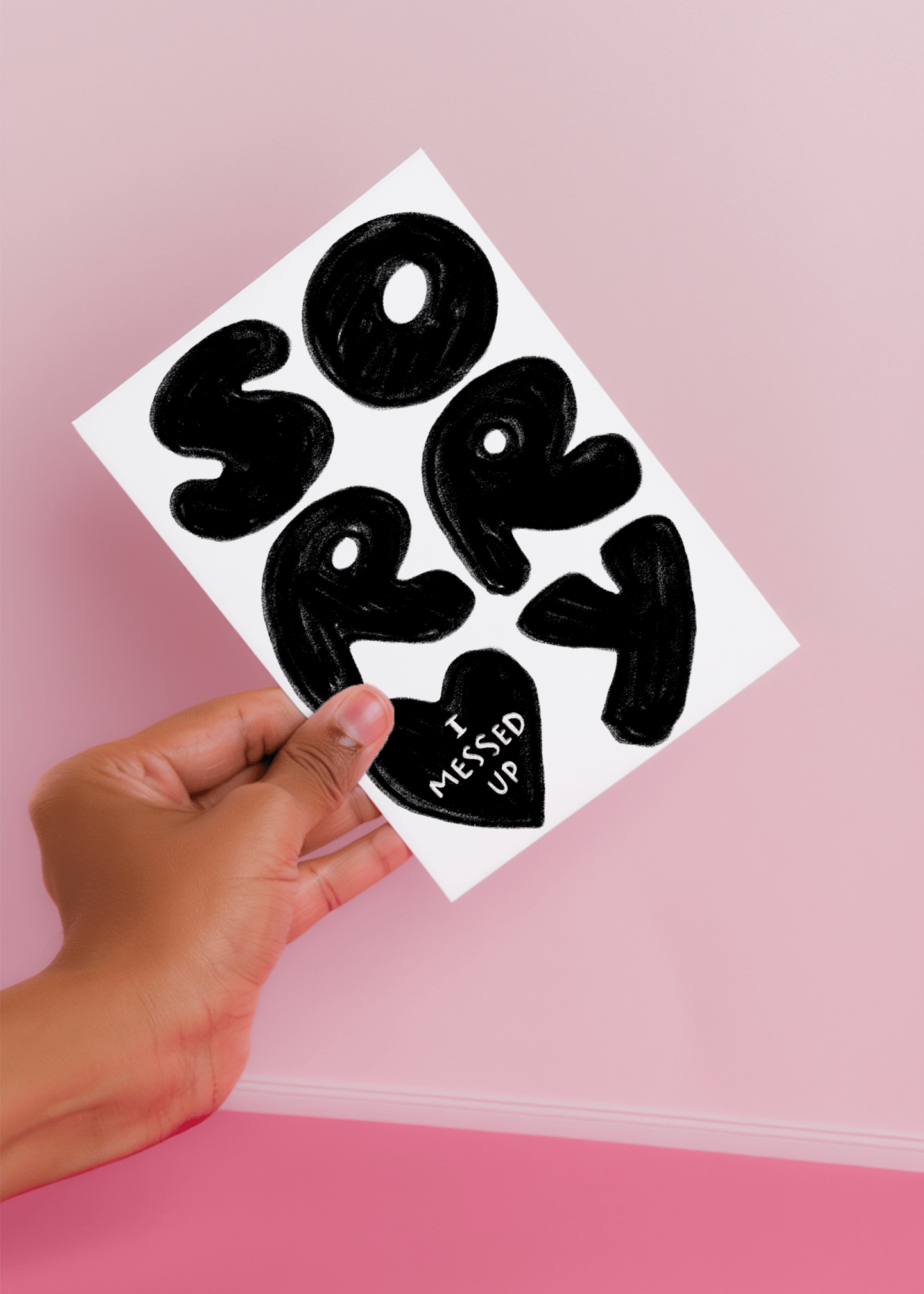 I Messed Up Apology Card mockup 4