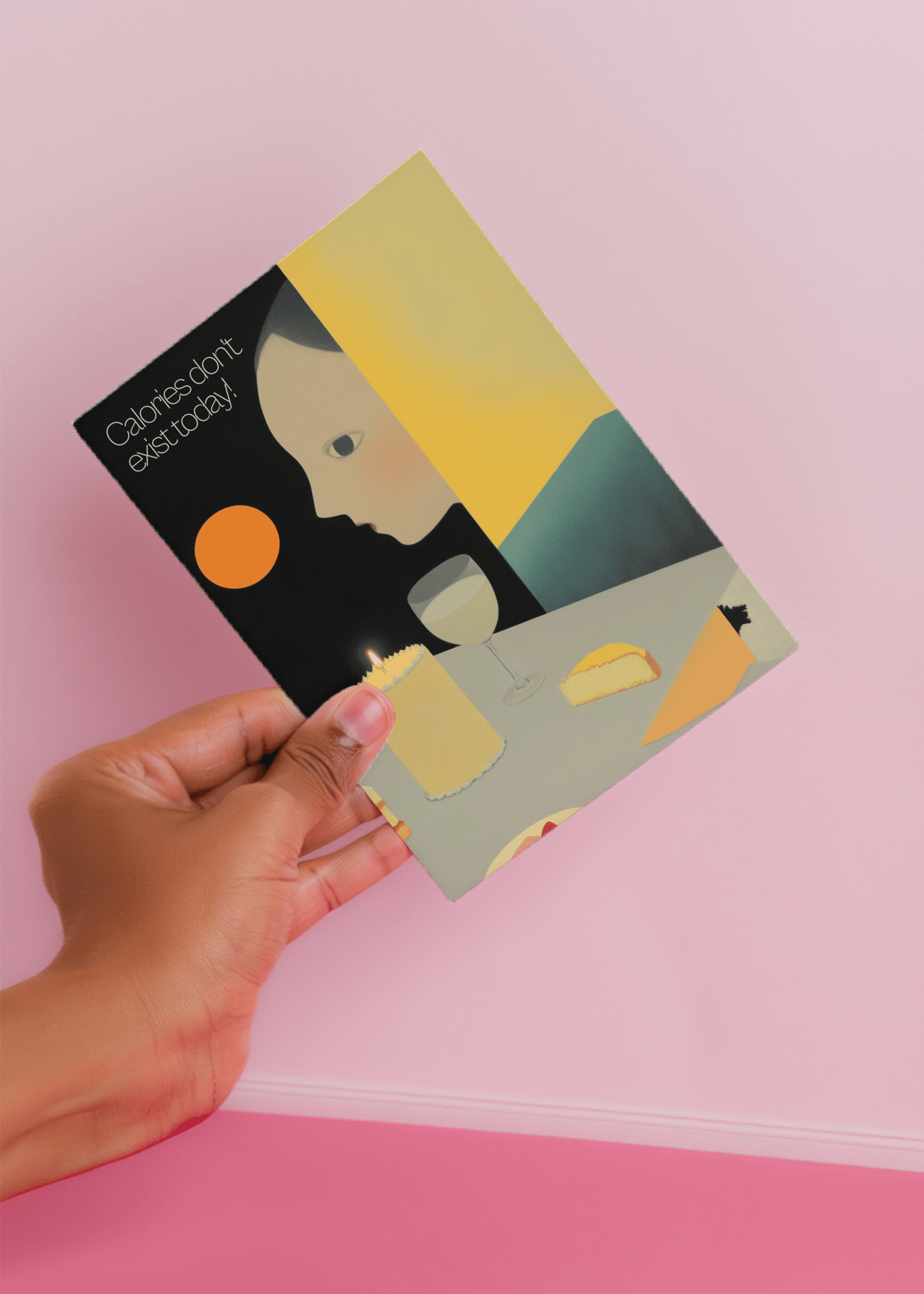 Calories Don't Exist Today mockup 4