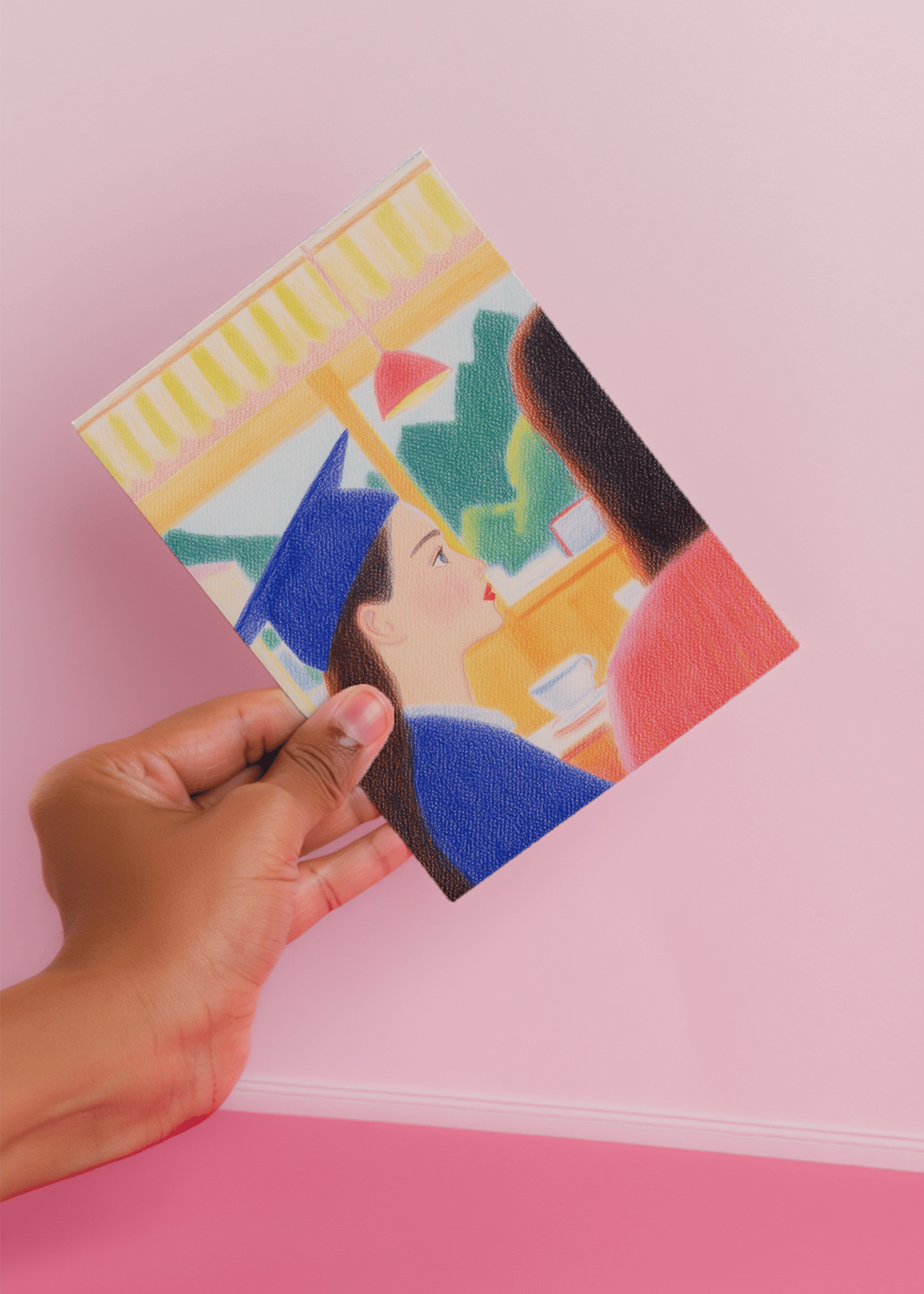 Graduation Day Reflections Card mockup 4